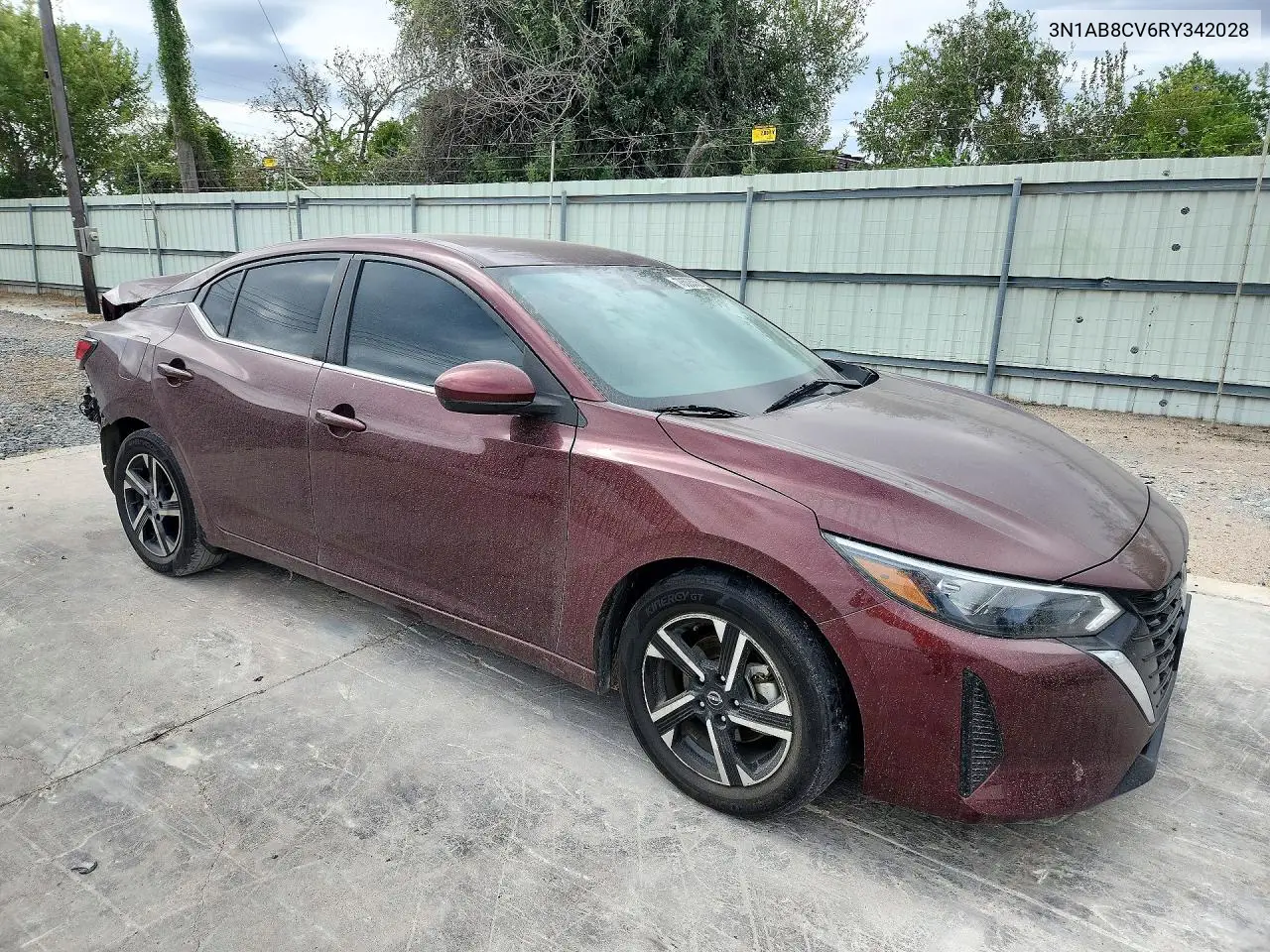 2024 NISSAN SENTRA VIN 3N1AB8CV6RY342028 — фото 4