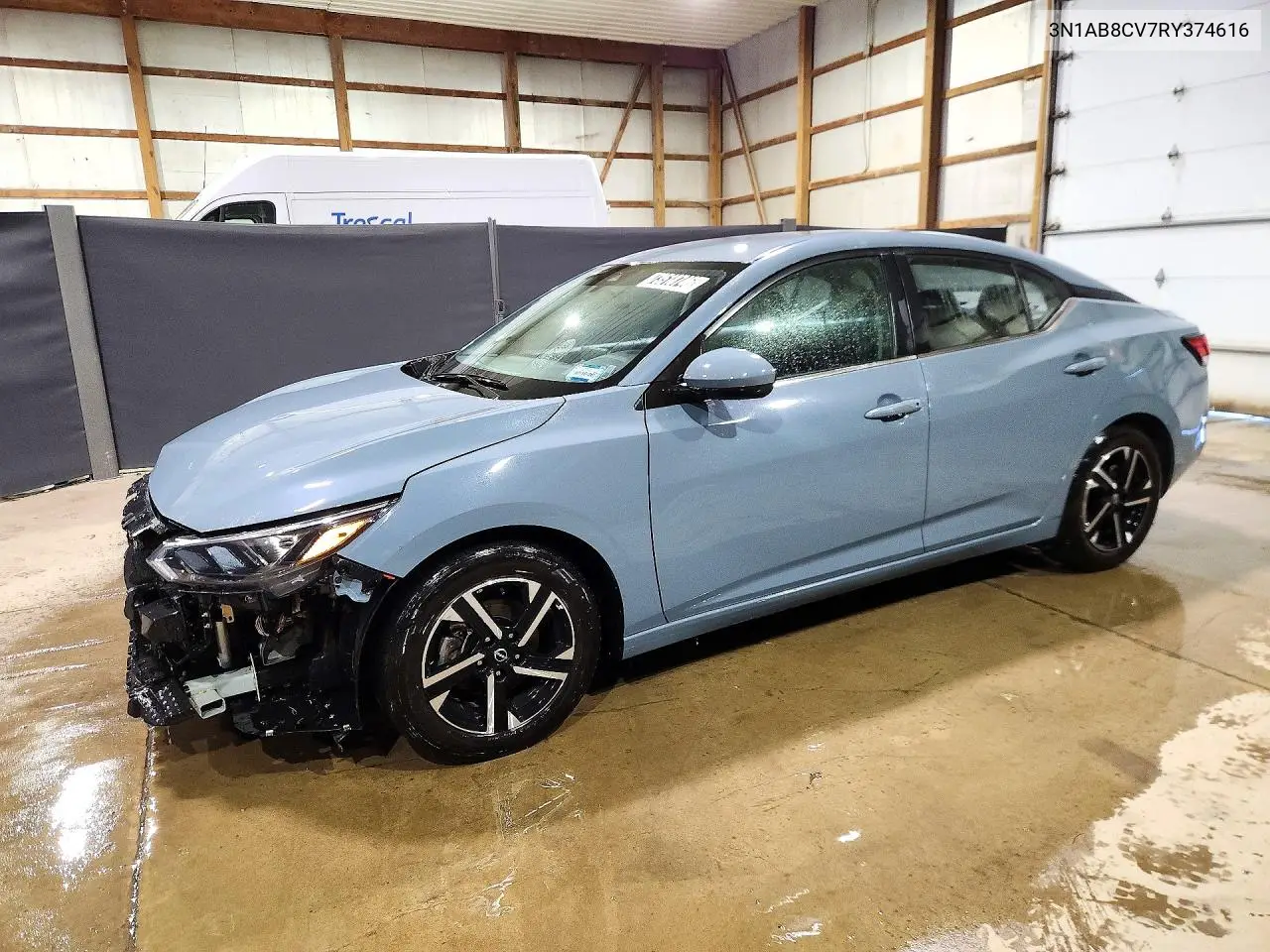 NISSAN SENTRA 2024, VIN 3N1AB8CV7RY374616