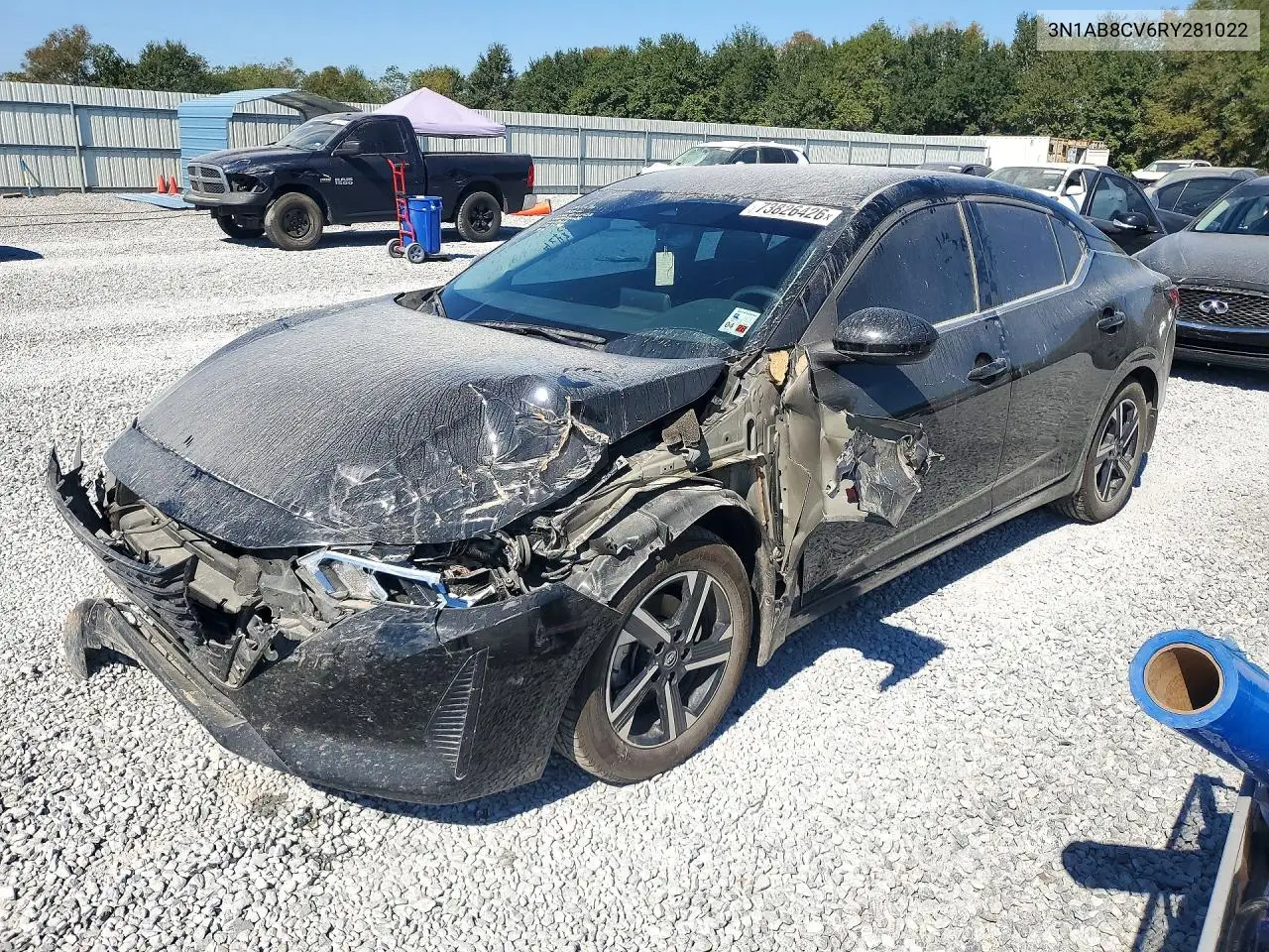 NISSAN SENTRA 2024, VIN 3N1AB8CV6RY281022