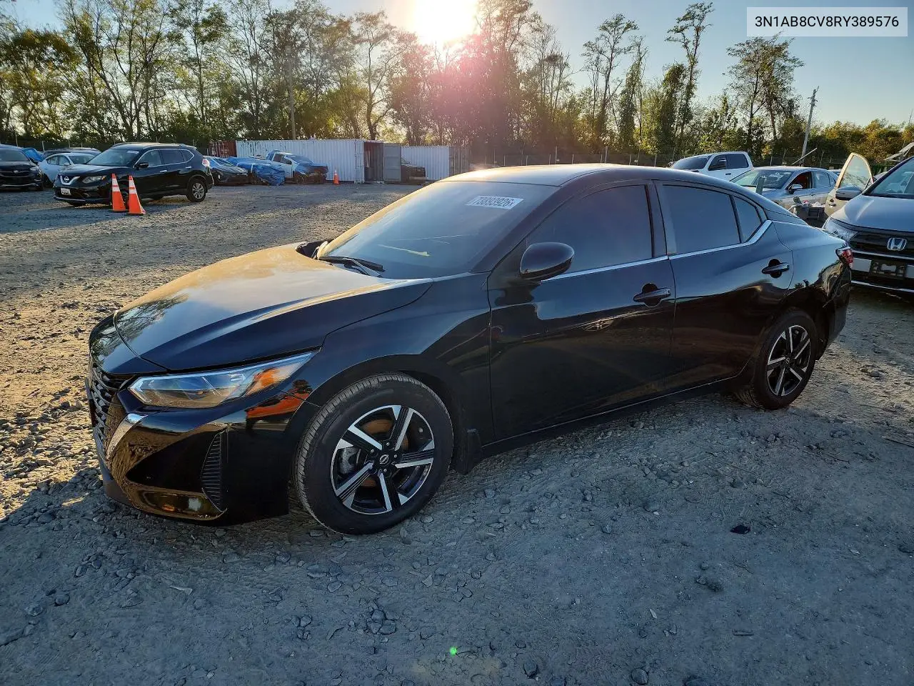 NISSAN SENTRA 2024, VIN 3N1AB8CV8RY389576