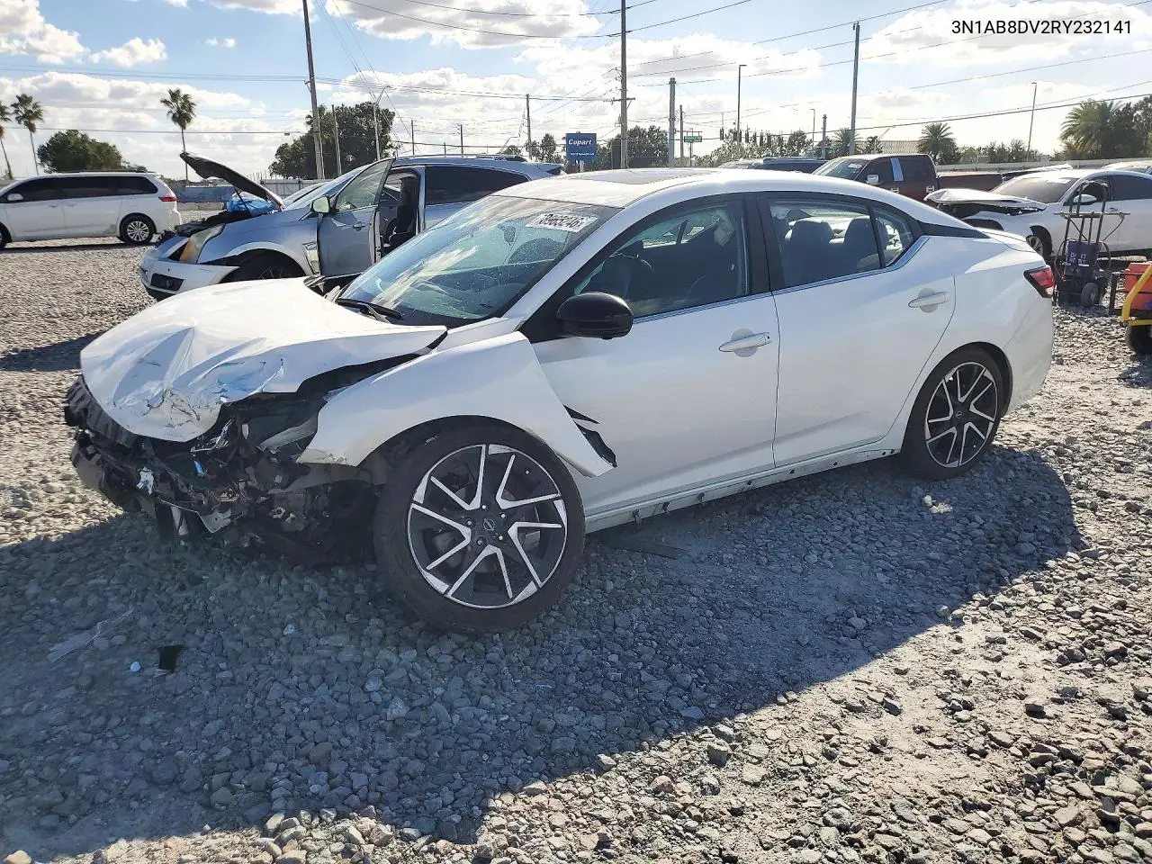 NISSAN SENTRA 2024, VIN 3N1AB8DV2RY232141