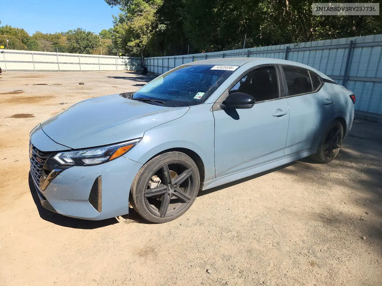 NISSAN SENTRA 2024, VIN 3N1AB8DV3RY237736