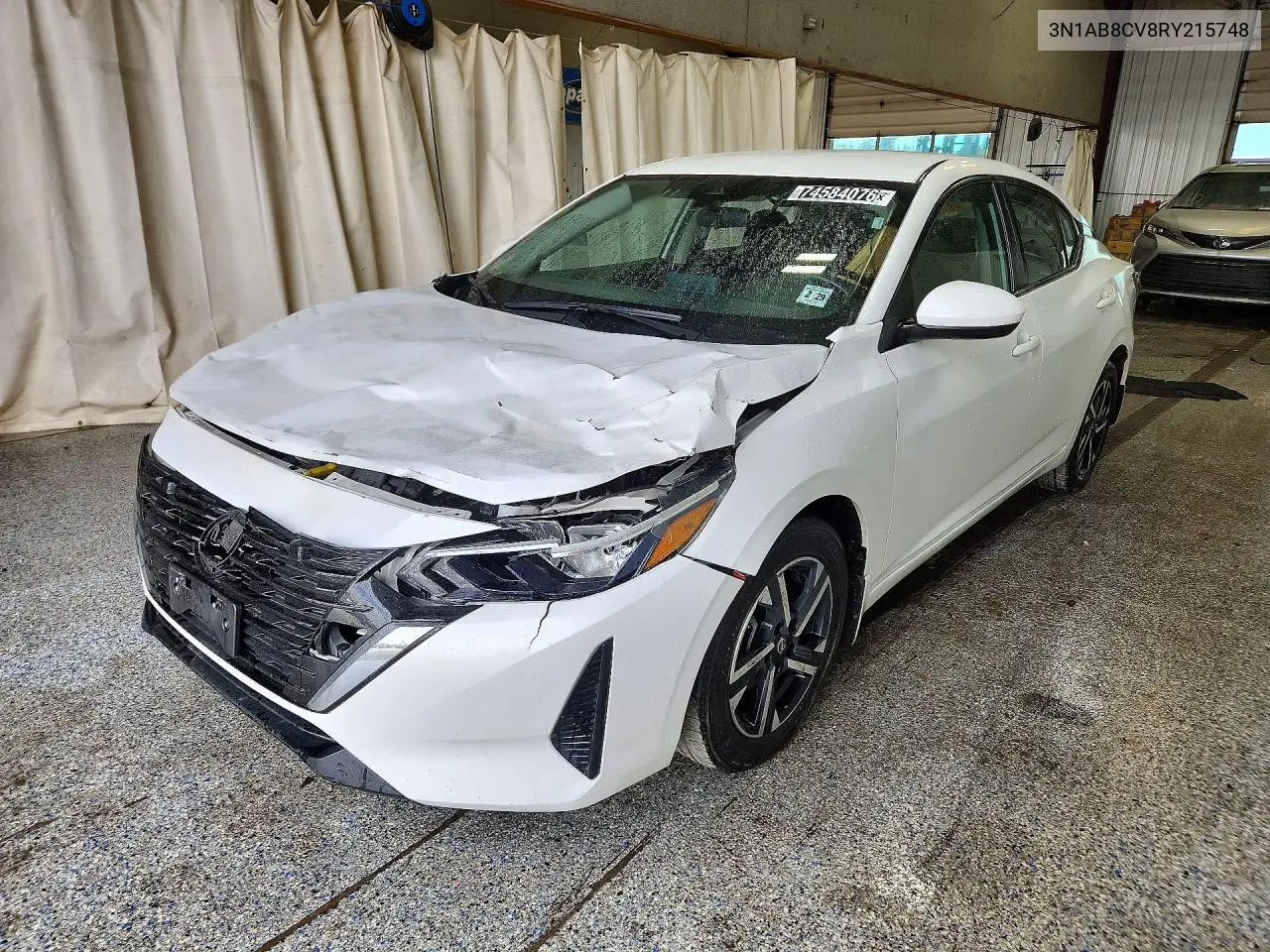 NISSAN SENTRA 2024, VIN 3N1AB8CV8RY215748