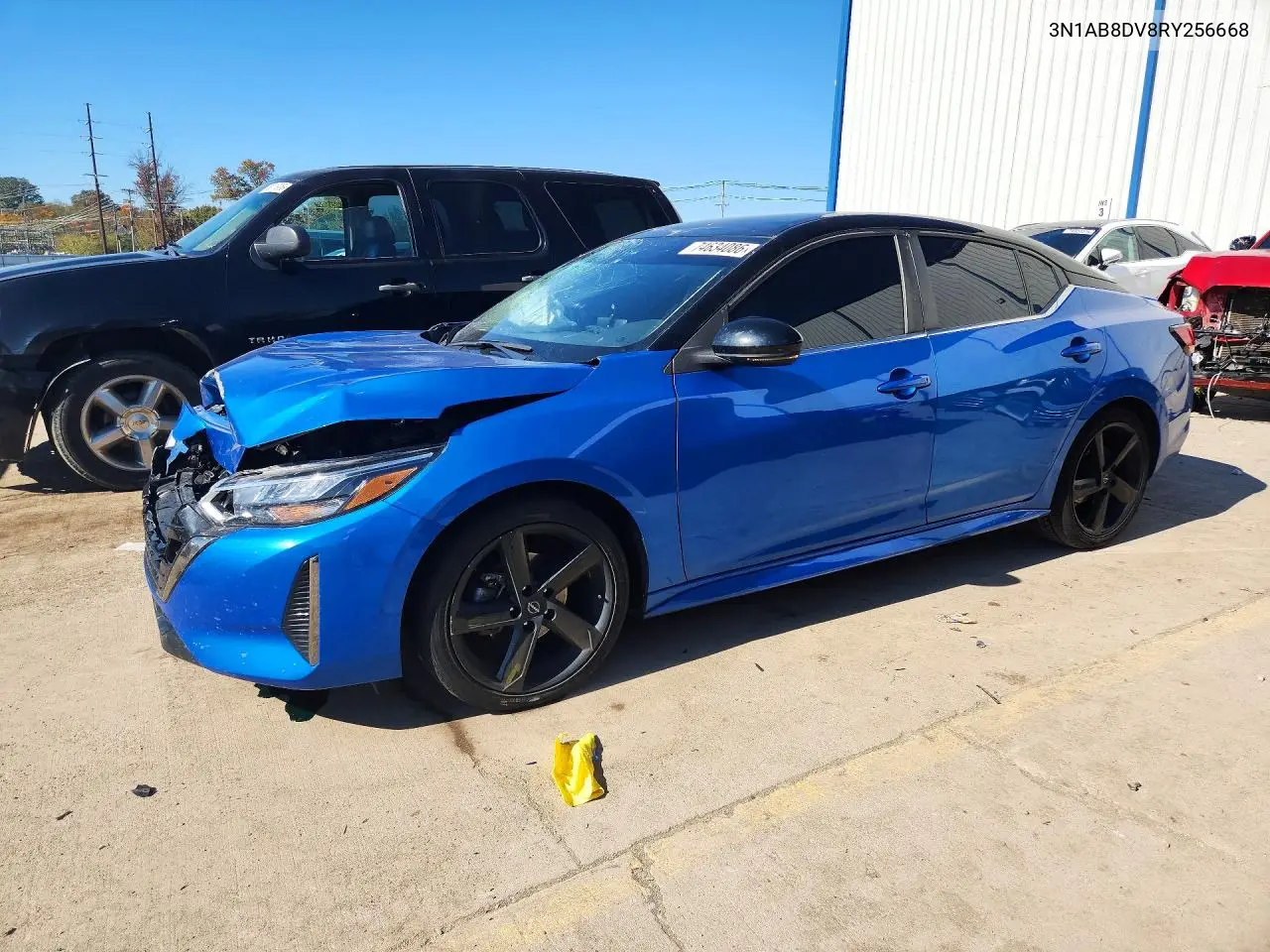 NISSAN SENTRA 2024, VIN 3N1AB8DV8RY256668