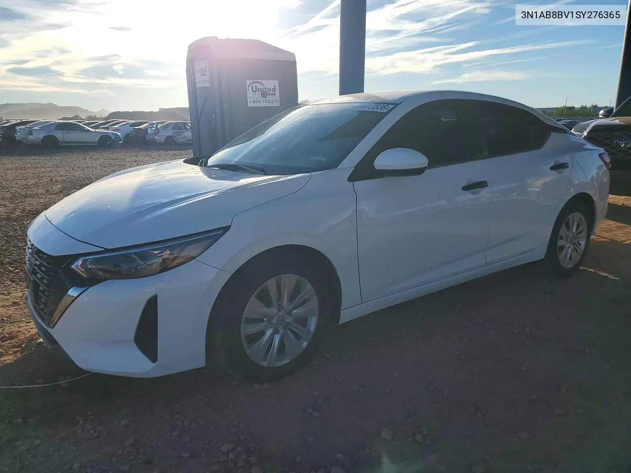 NISSAN SENTRA 2025, VIN 3N1AB8BV1SY276365