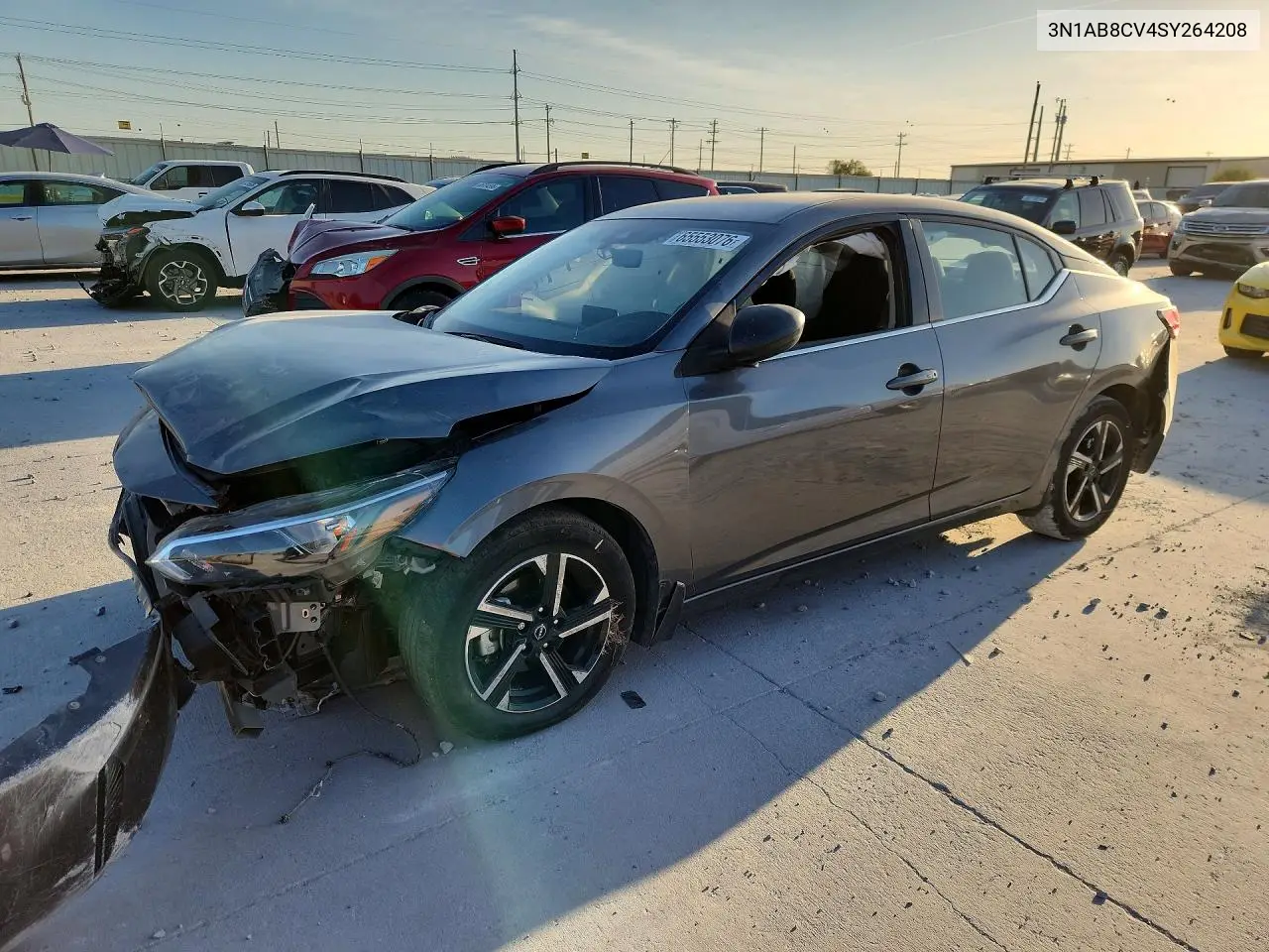 NISSAN SENTRA 2025, VIN 3N1AB8CV4SY264208