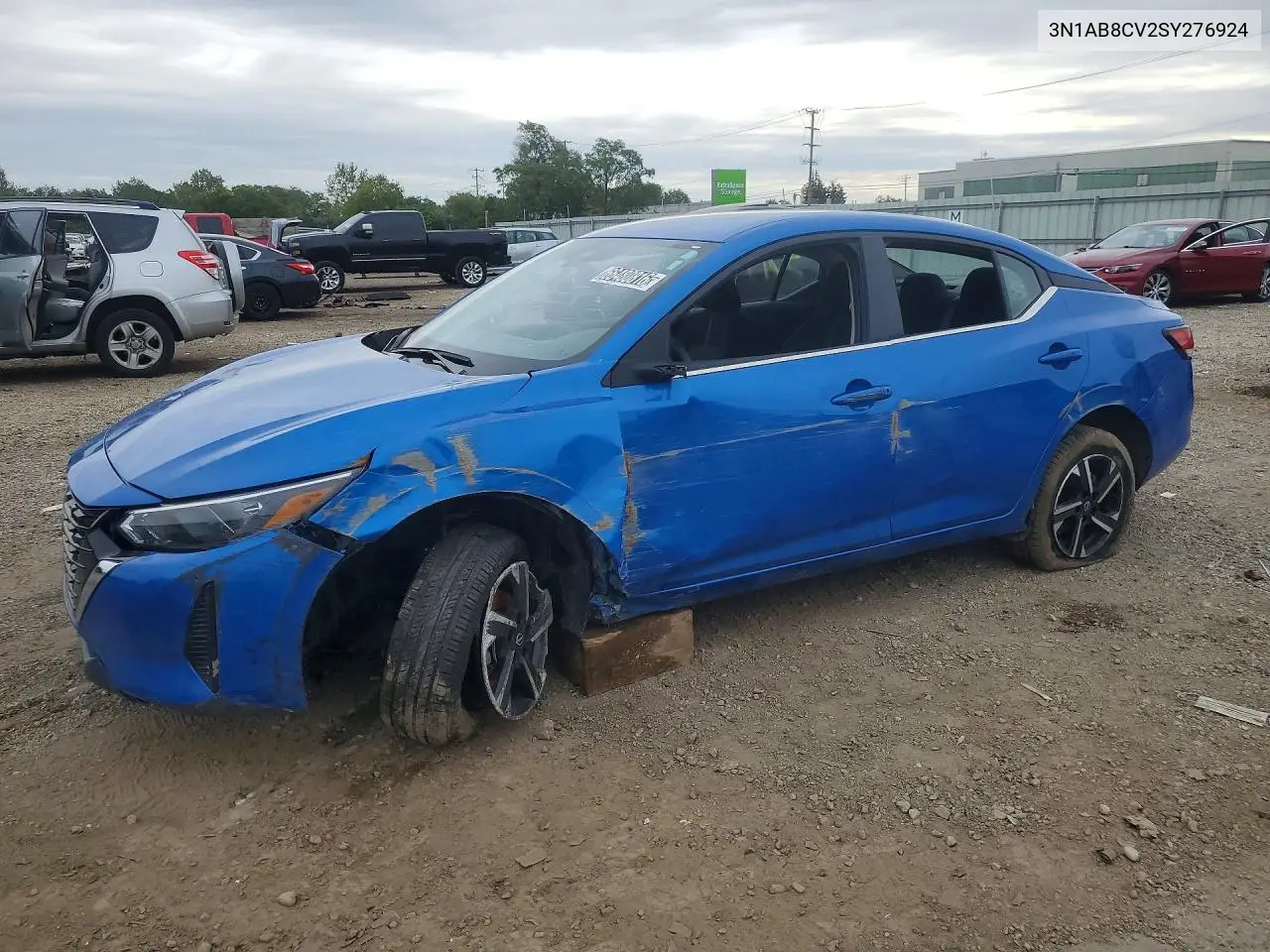 NISSAN SENTRA 2025, VIN 3N1AB8CV2SY276924
