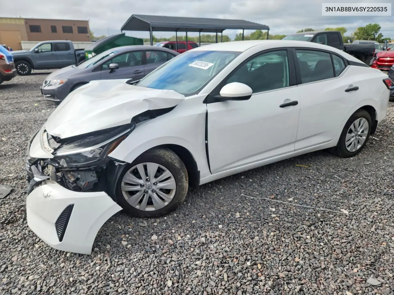 NISSAN SENTRA 2025, VIN 3N1AB8BV6SY220535