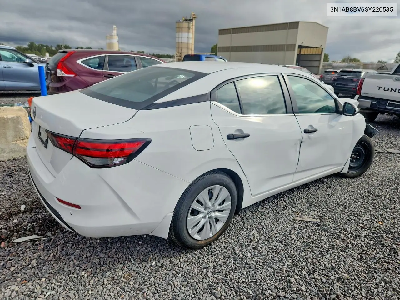 2025 NISSAN SENTRA VIN 3N1AB8BV6SY220535 — фото 3