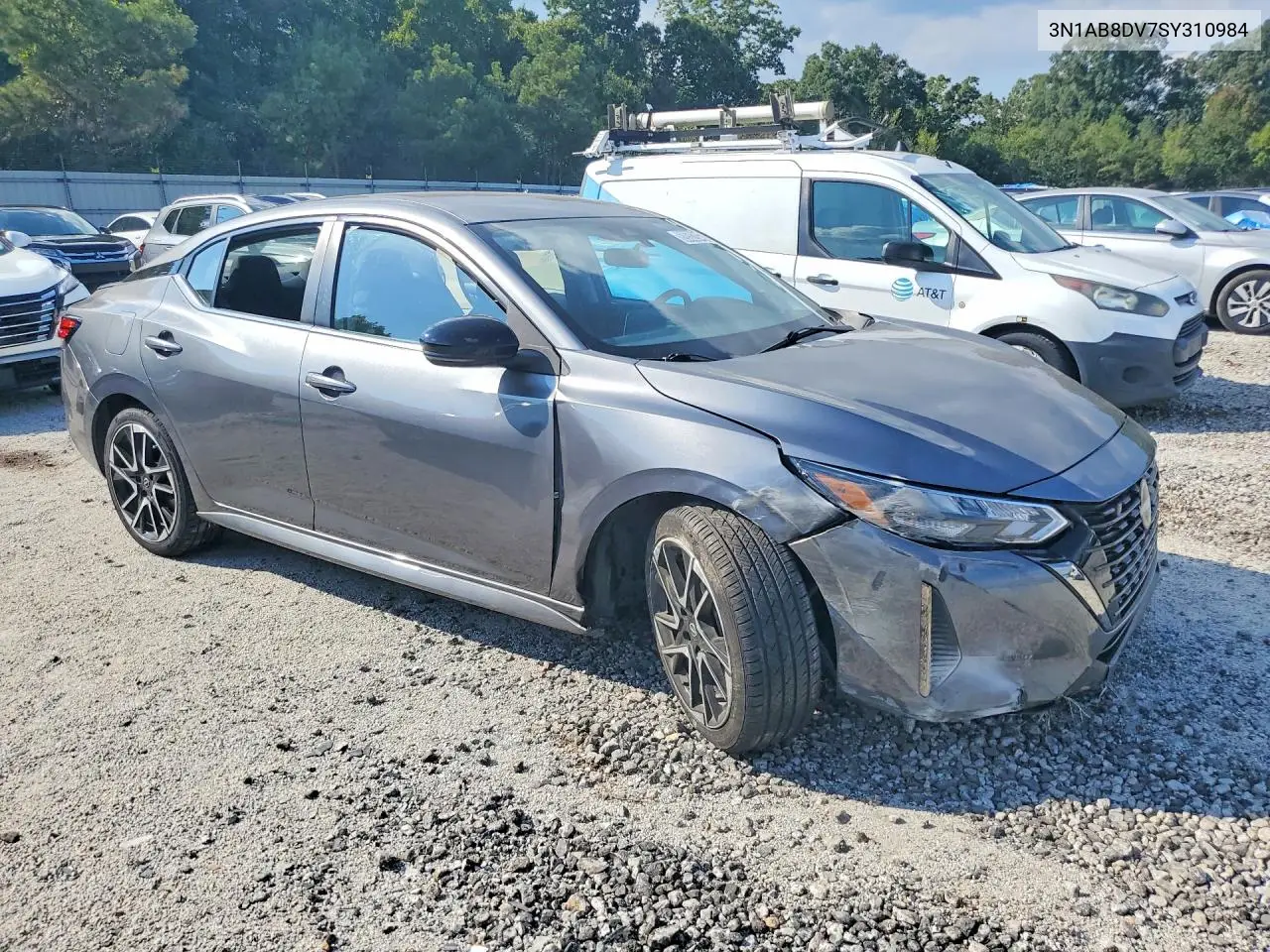 2025 NISSAN SENTRA VIN 3N1AB8DV7SY310984 — фото 4