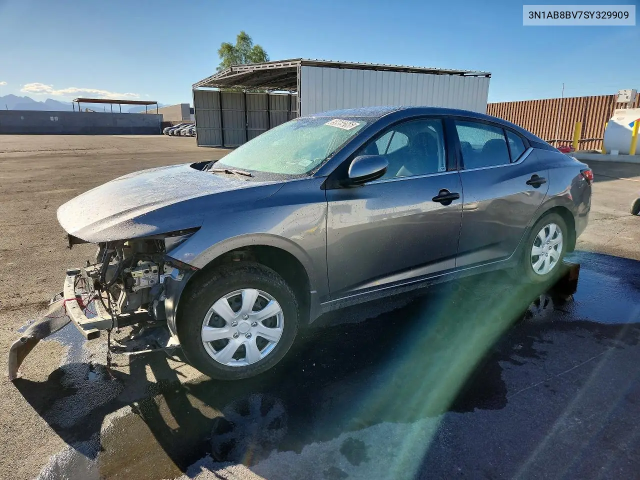 NISSAN SENTRA 2025, VIN 3N1AB8BV7SY329909
