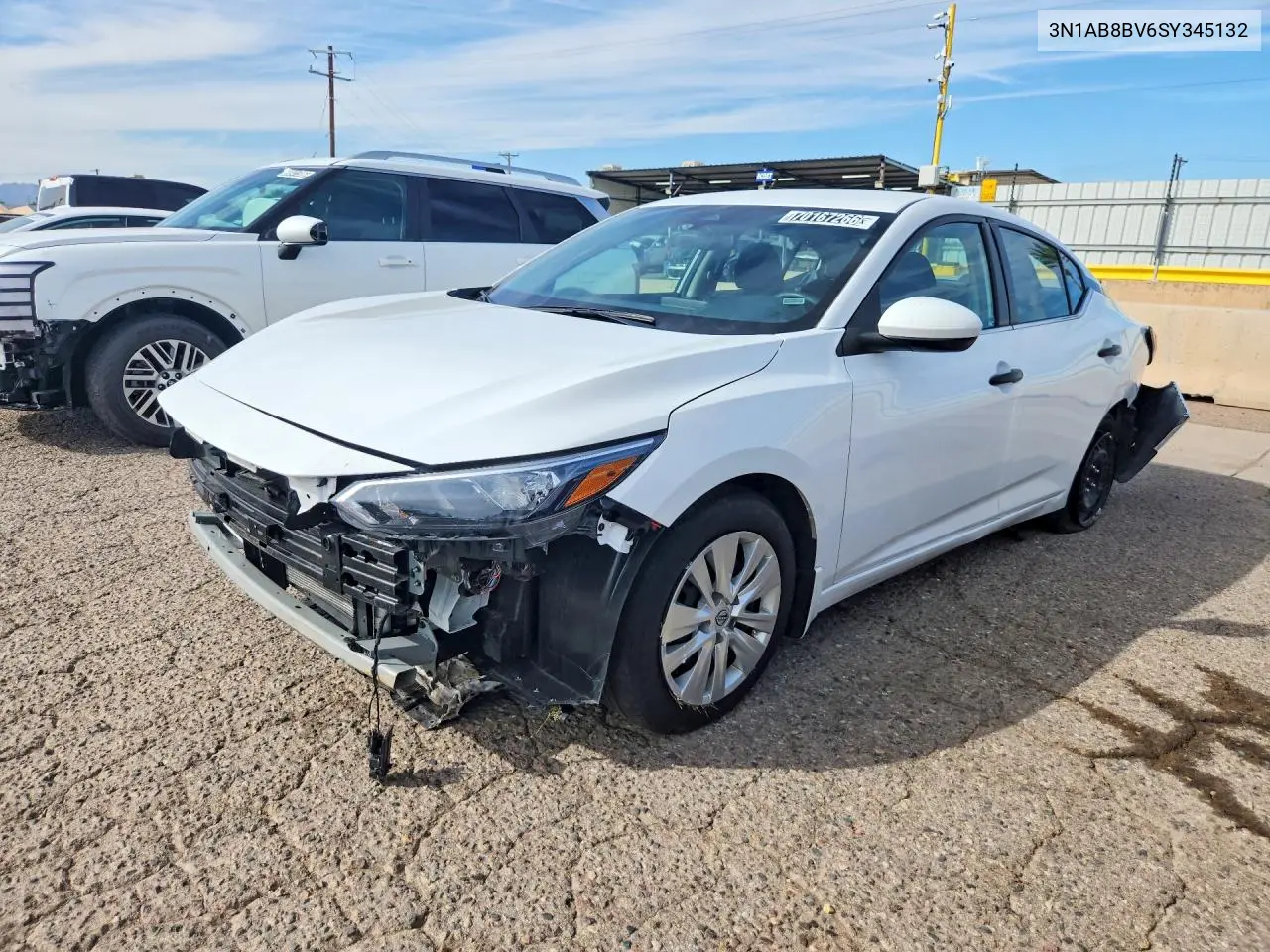 NISSAN SENTRA 2025, VIN 3N1AB8BV6SY345132