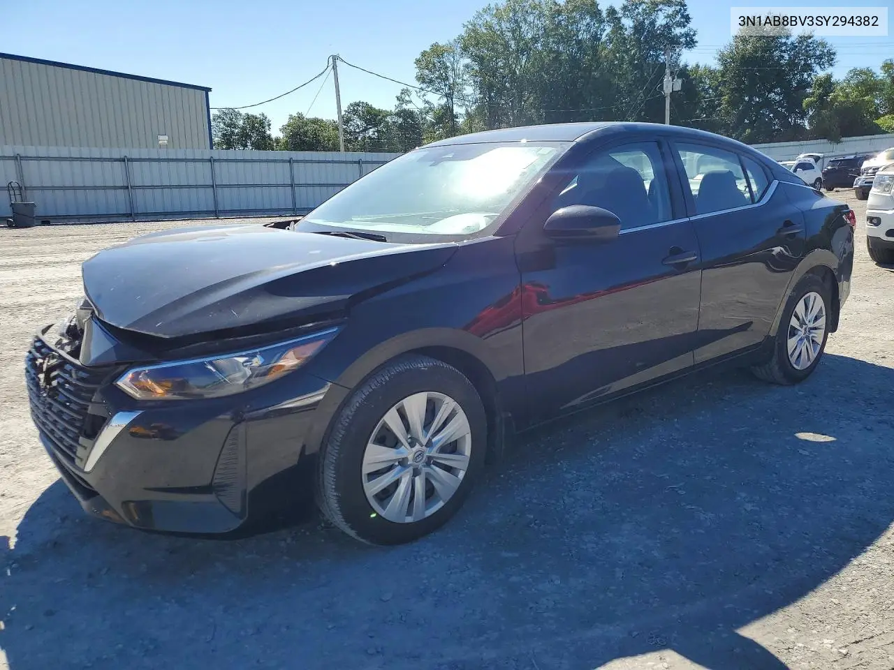 NISSAN SENTRA 2025, VIN 3N1AB8BV3SY294382