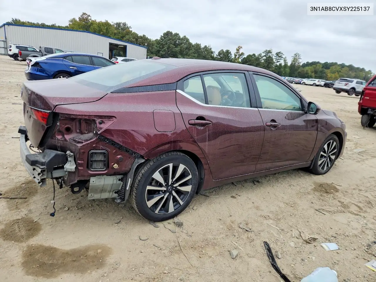 2025 NISSAN SENTRA VIN 3N1AB8CVXSY225137 — фото 3