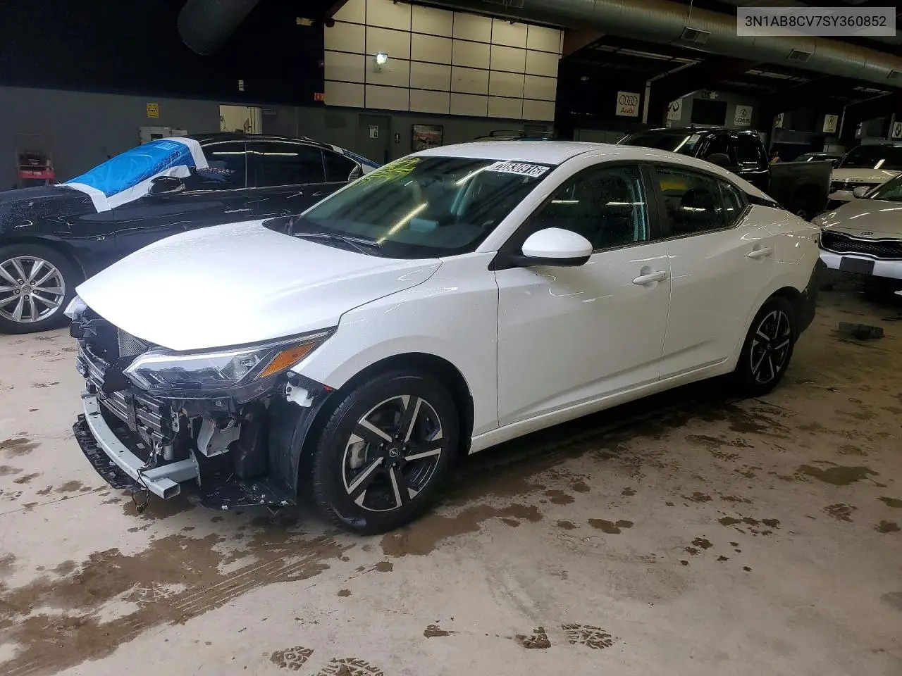 NISSAN SENTRA 2025, VIN 3N1AB8CV7SY360852