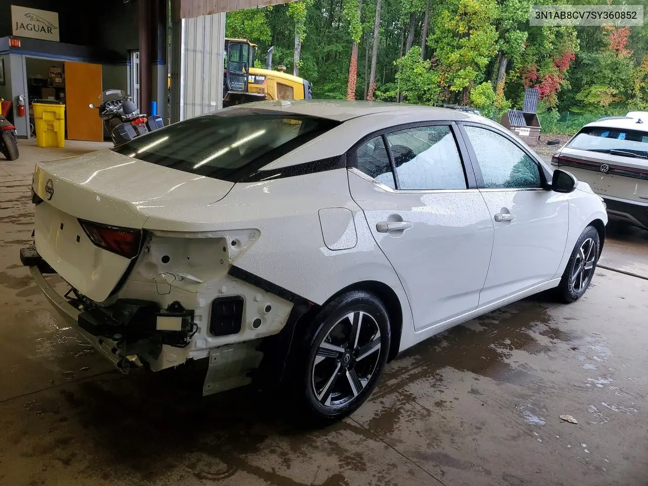 2025 NISSAN SENTRA VIN 3N1AB8CV7SY360852 — фото 3