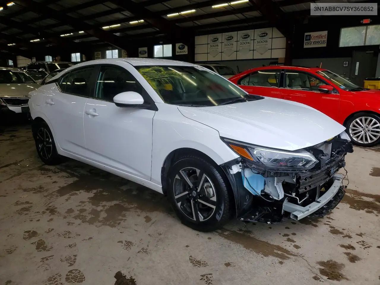 2025 NISSAN SENTRA VIN 3N1AB8CV7SY360852 — фото 4