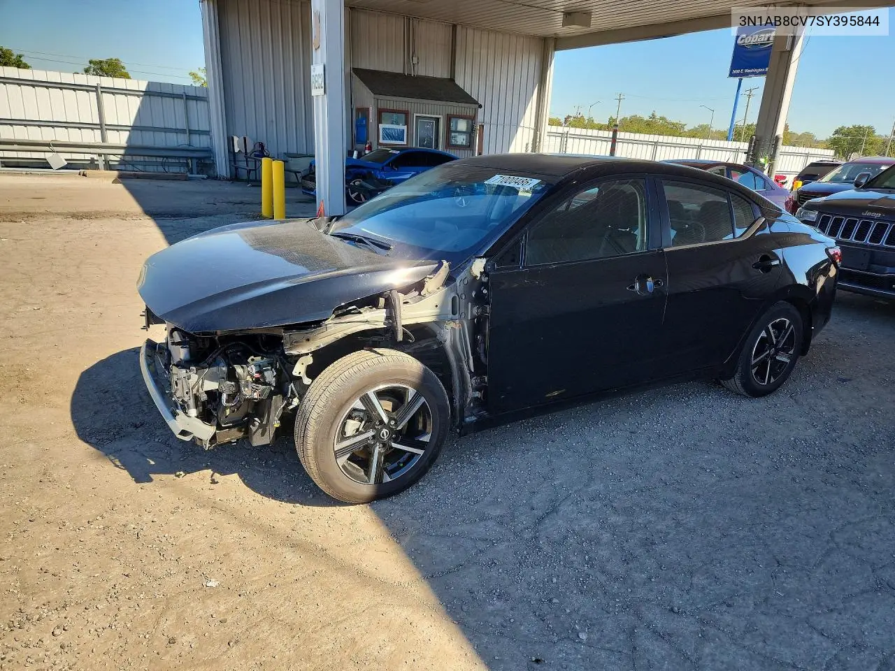 NISSAN SENTRA 2025, VIN 3N1AB8CV7SY395844