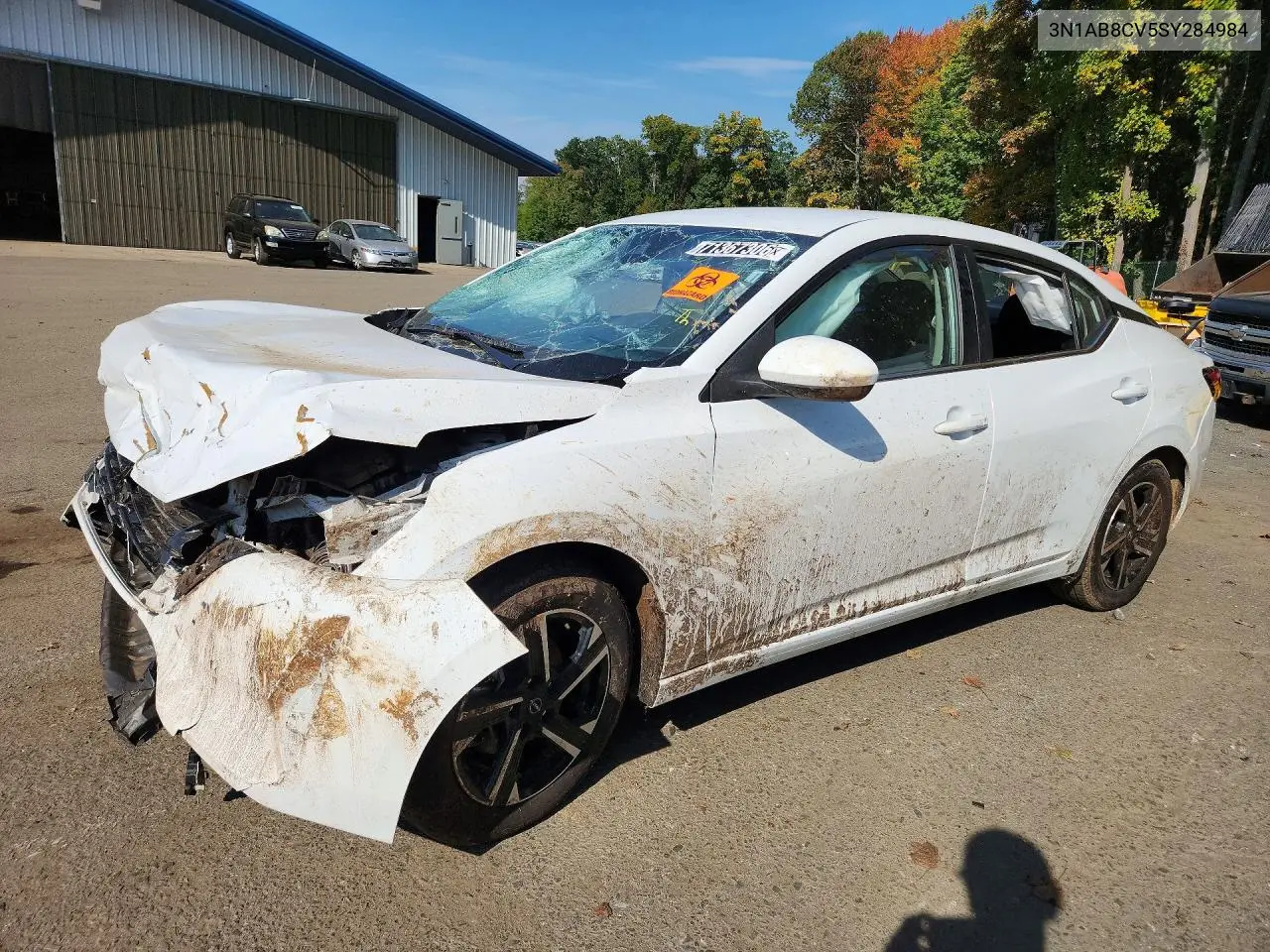 NISSAN SENTRA 2025, VIN 3N1AB8CV5SY284984