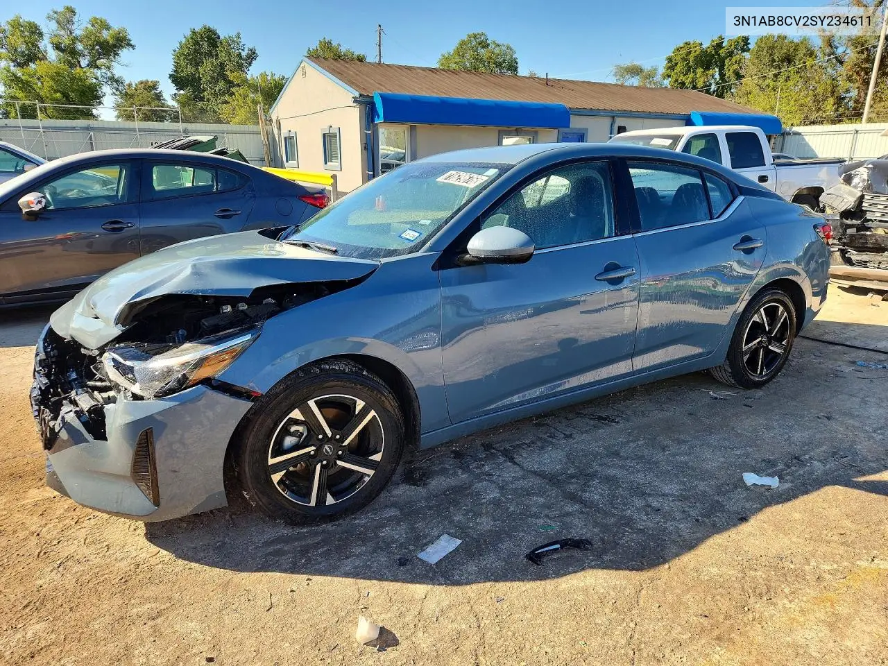 NISSAN SENTRA 2025, VIN 3N1AB8CV2SY234611