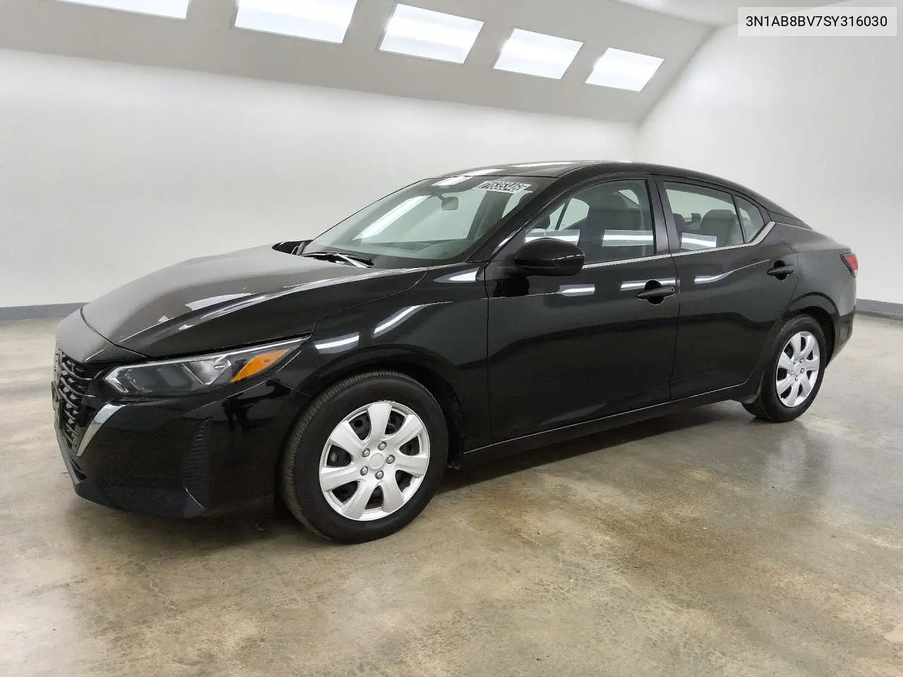NISSAN SENTRA 2025, VIN 3N1AB8BV7SY316030