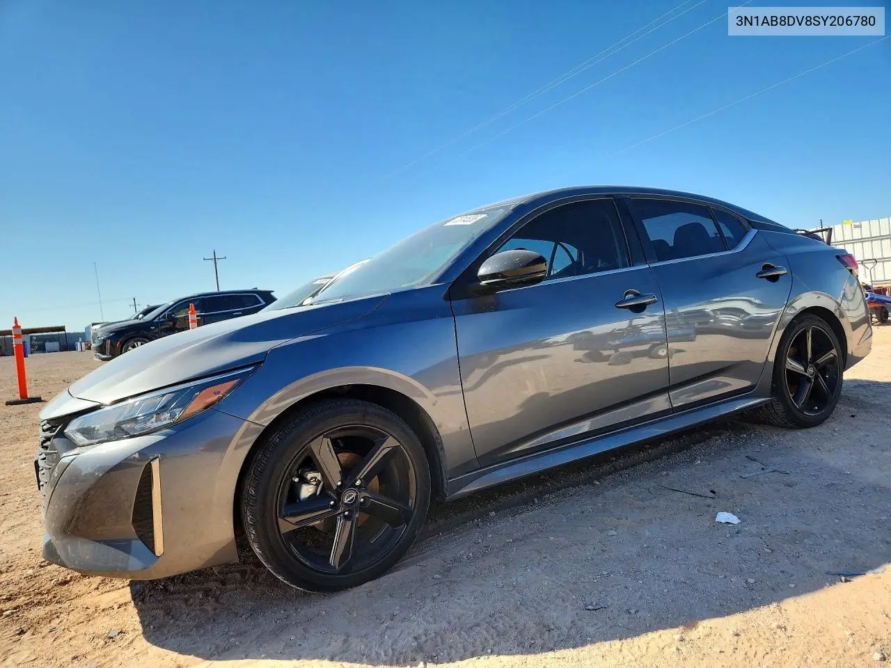 NISSAN SENTRA 2025, VIN 3N1AB8DV8SY206780