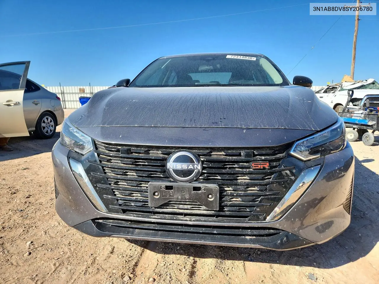 2025 NISSAN SENTRA VIN 3N1AB8DV8SY206780 — фото 5