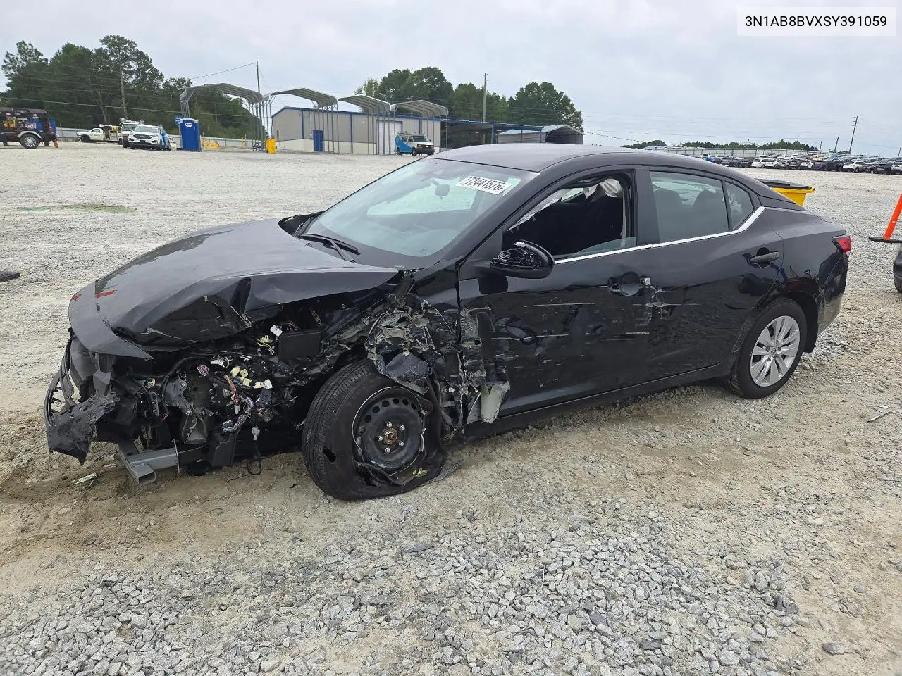 NISSAN SENTRA 2025, VIN 3N1AB8BVXSY391059