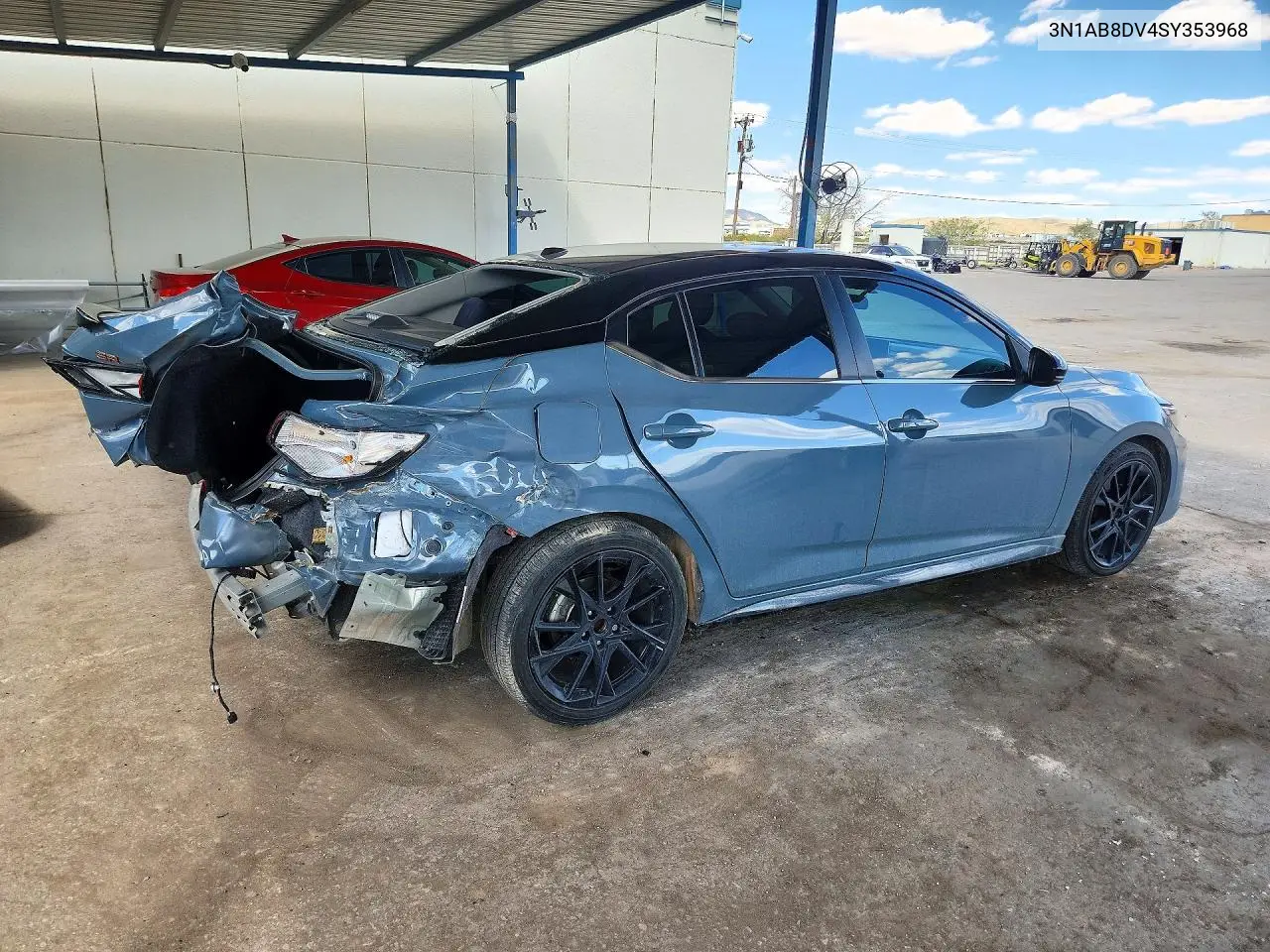 2025 NISSAN SENTRA VIN 3N1AB8DV4SY353968 — фото 3