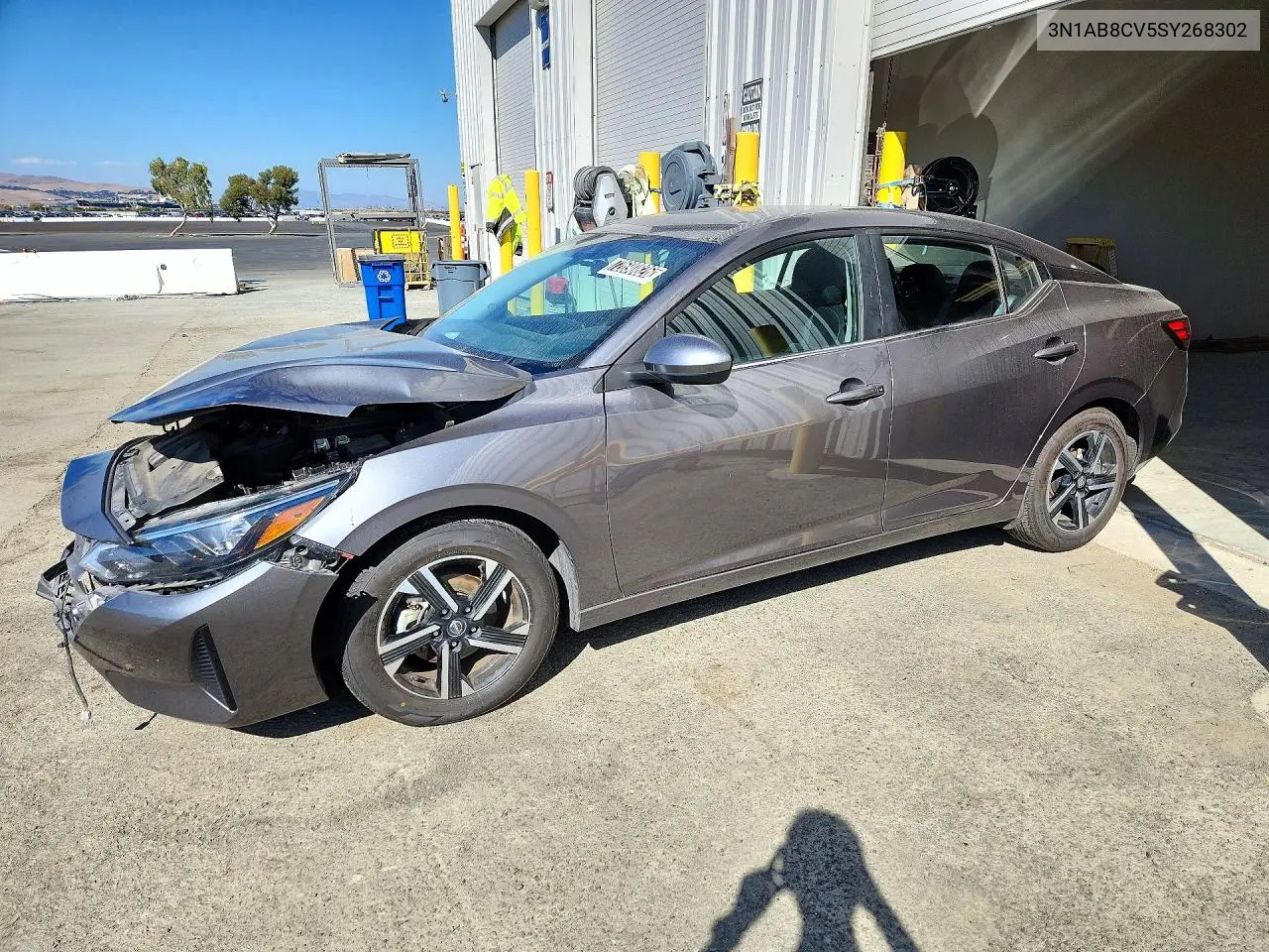 NISSAN SENTRA 2025, VIN 3N1AB8CV5SY268302