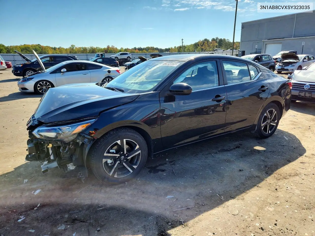 NISSAN SENTRA 2025, VIN 3N1AB8CVXSY323035