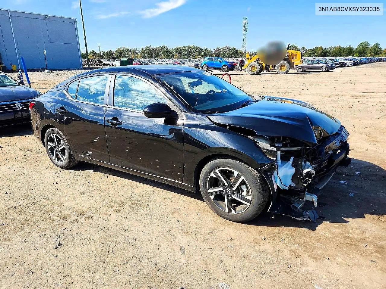 2025 NISSAN SENTRA VIN 3N1AB8CVXSY323035 — фото 4