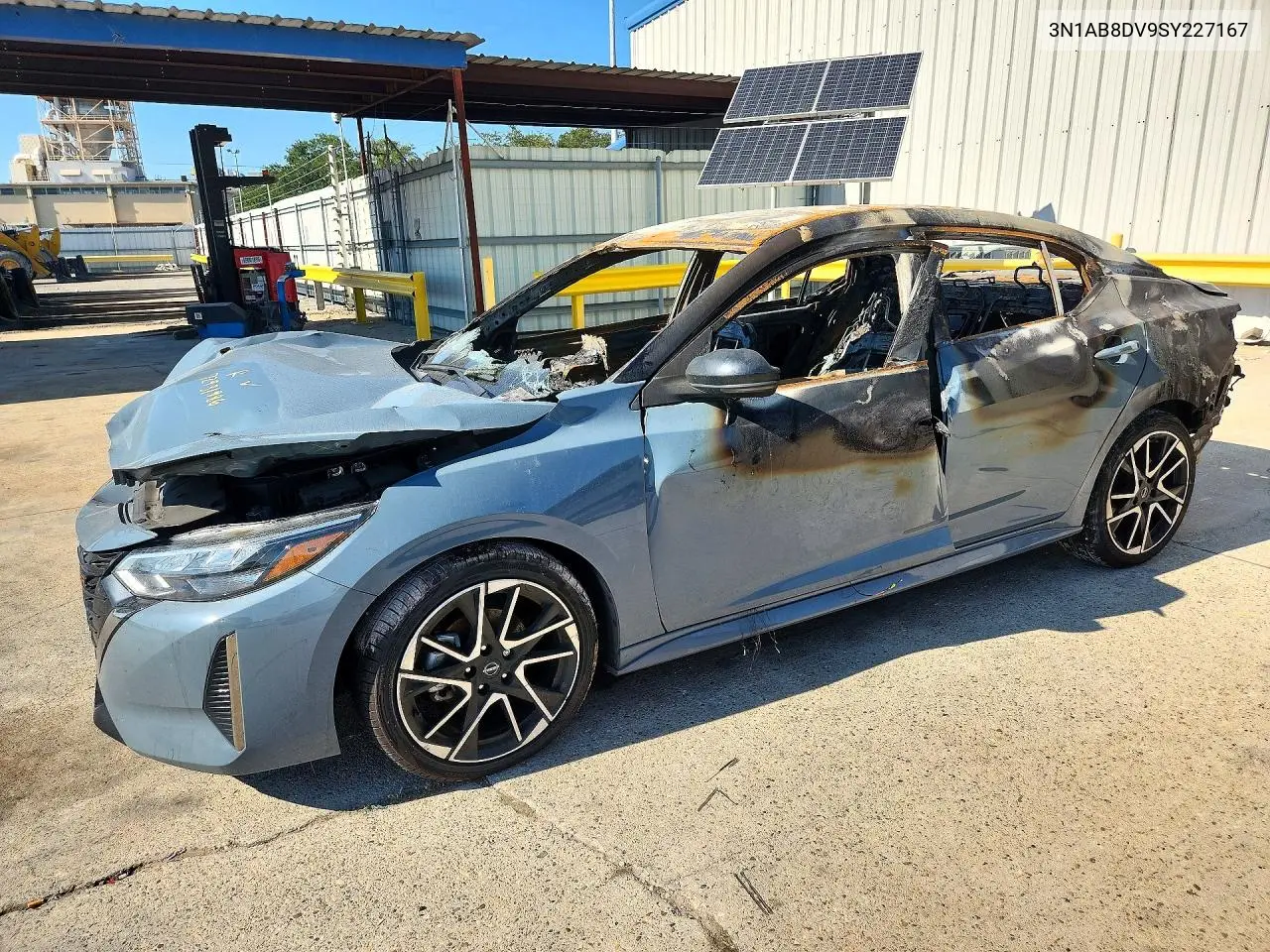 NISSAN SENTRA 2025, VIN 3N1AB8DV9SY227167