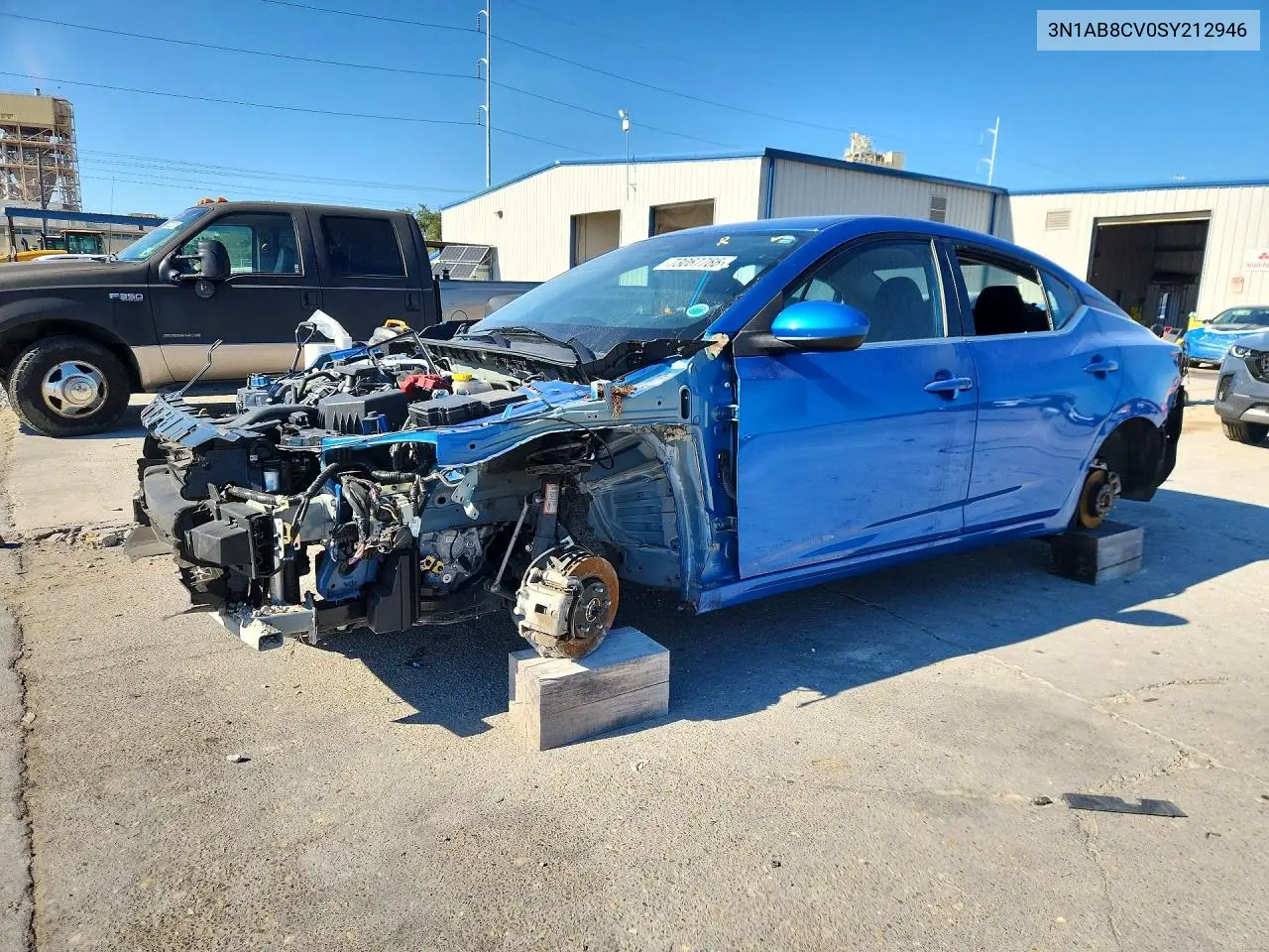 NISSAN SENTRA 2025, VIN 3N1AB8CV0SY212946