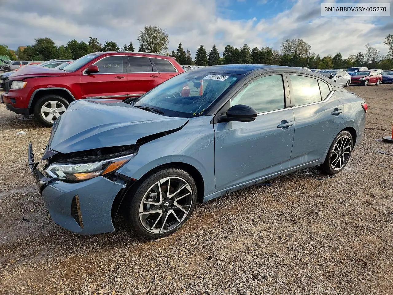 NISSAN SENTRA 2025, VIN 3N1AB8DV5SY405270