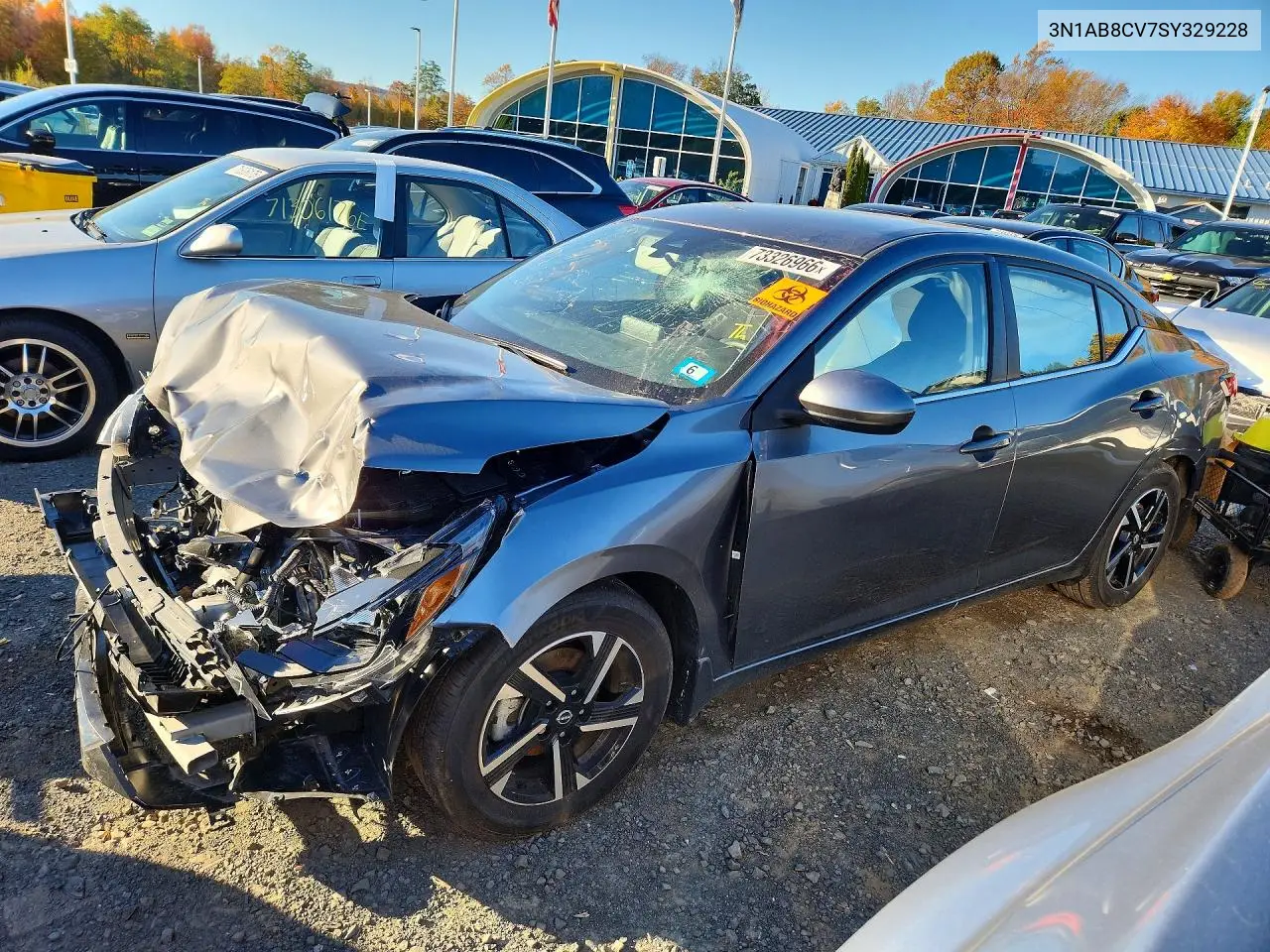 NISSAN SENTRA 2025, VIN 3N1AB8CV7SY329228