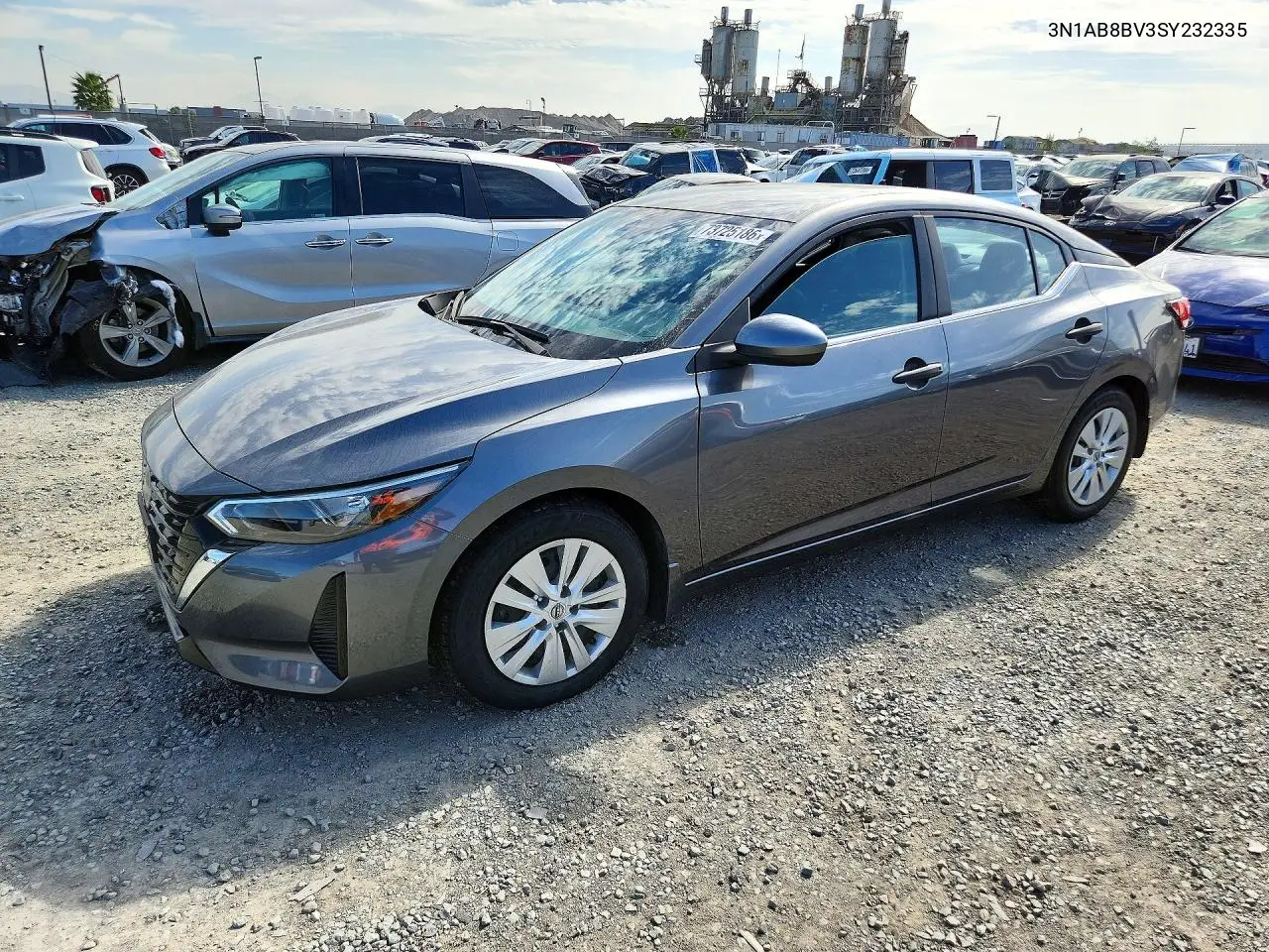NISSAN SENTRA 2025, VIN 3N1AB8BV3SY232335