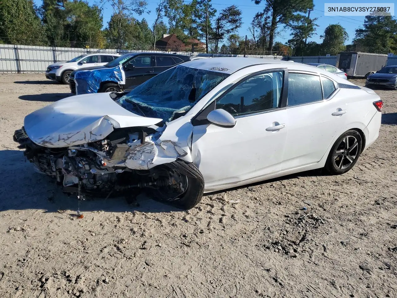 NISSAN SENTRA 2025, VIN 3N1AB8CV3SY275037
