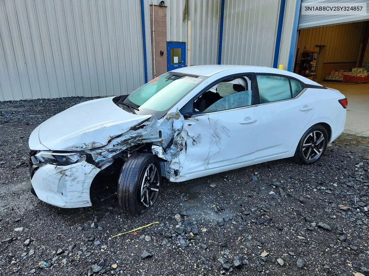 NISSAN SENTRA 2025, VIN 3N1AB8CV2SY324857
