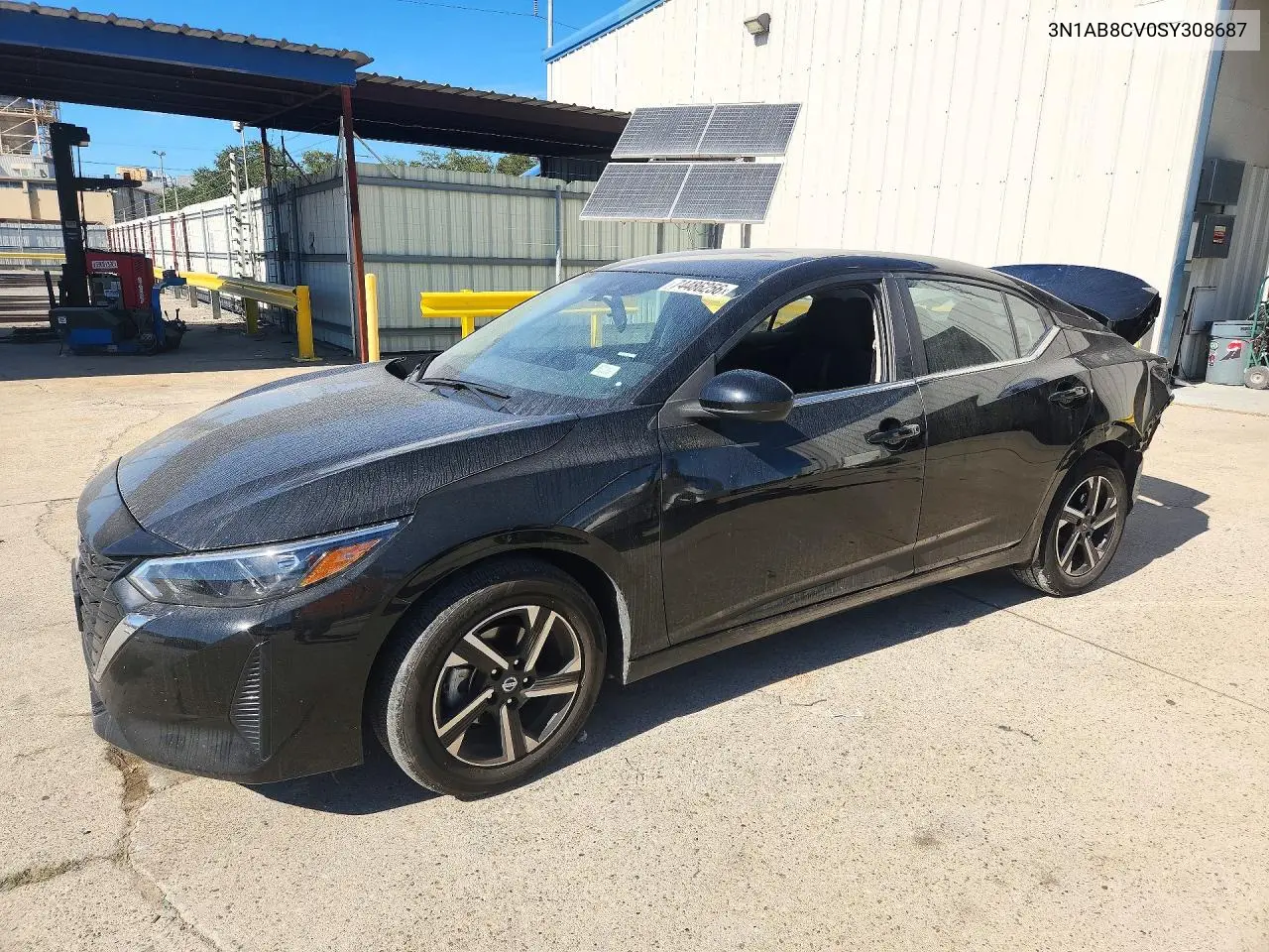 NISSAN SENTRA 2025, VIN 3N1AB8CV0SY308687