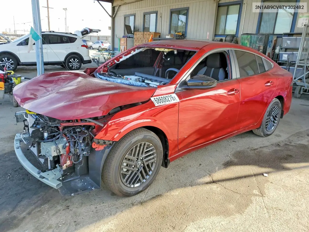 NISSAN SENTRA 2026, VIN 3N1AB9CV8TY302482