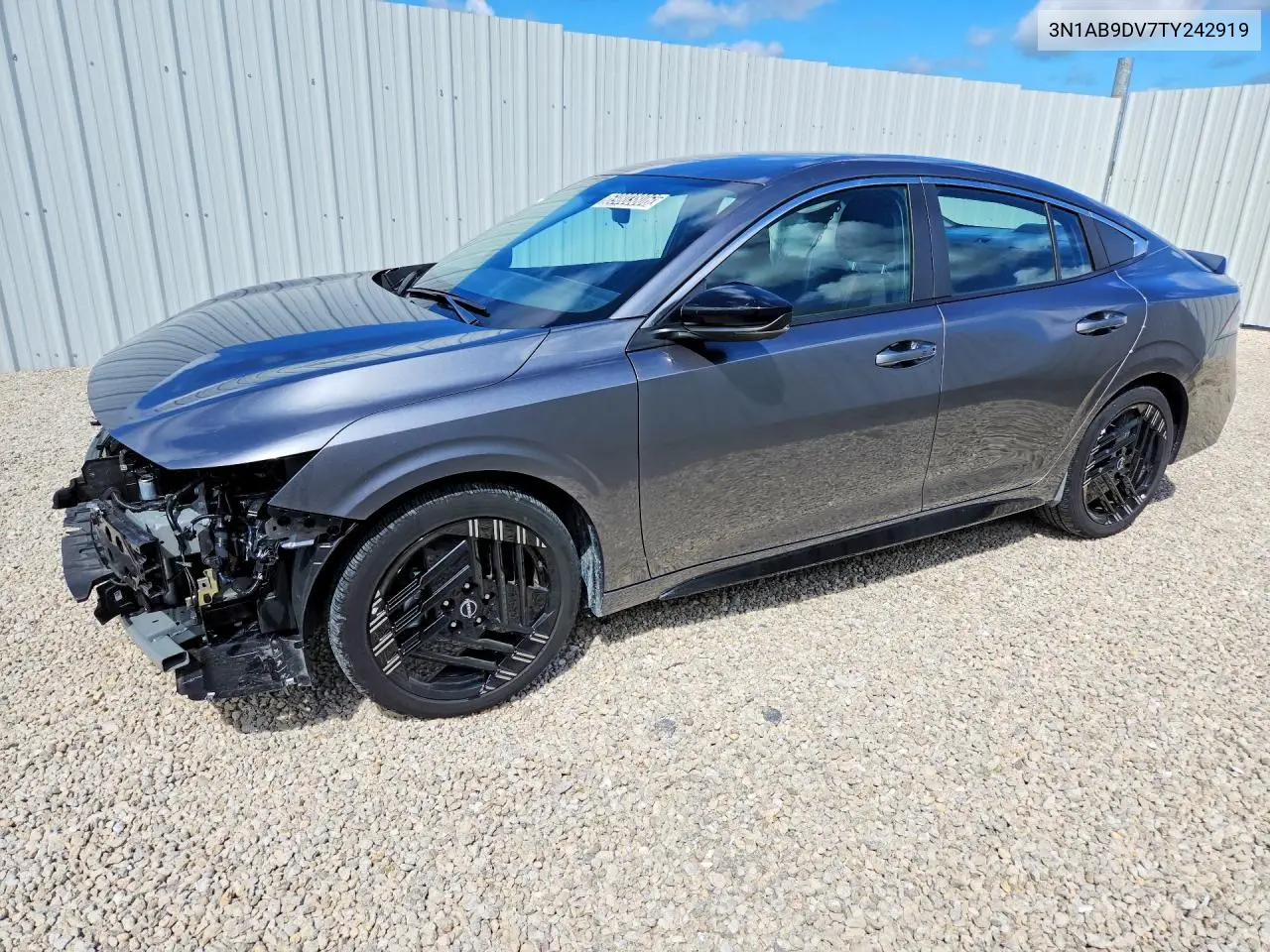 NISSAN SENTRA 2026, VIN 3N1AB9DV7TY242919