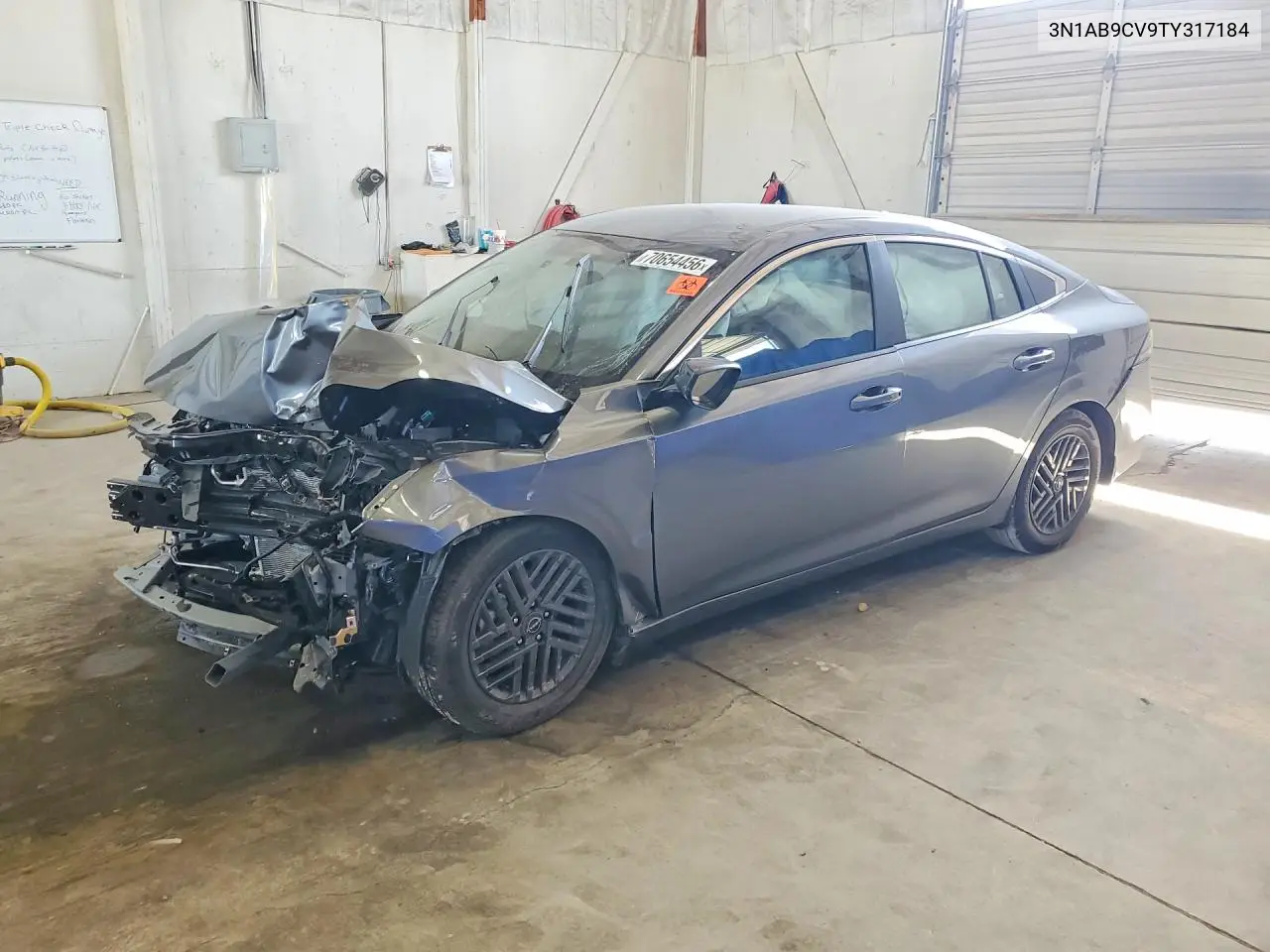 NISSAN SENTRA 2026, VIN 3N1AB9CV9TY317184