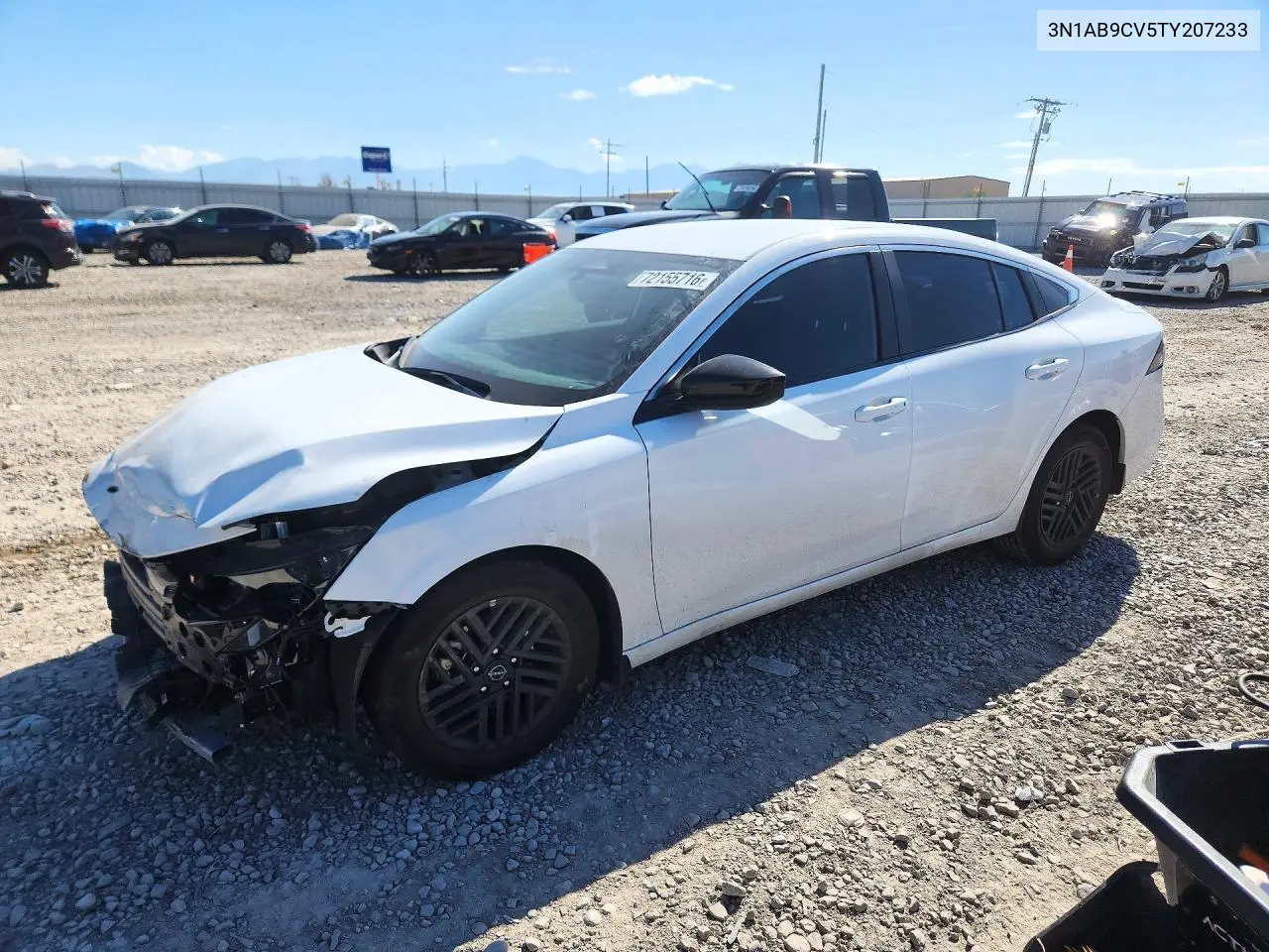 NISSAN SENTRA 2026, VIN 3N1AB9CV5TY207233