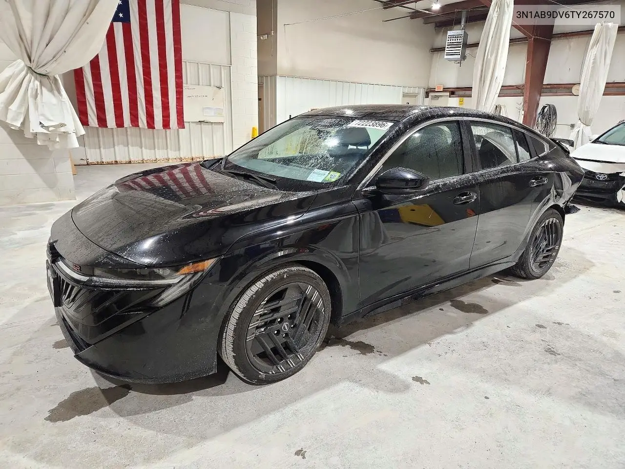 NISSAN SENTRA 2026, VIN 3N1AB9DV6TY267570