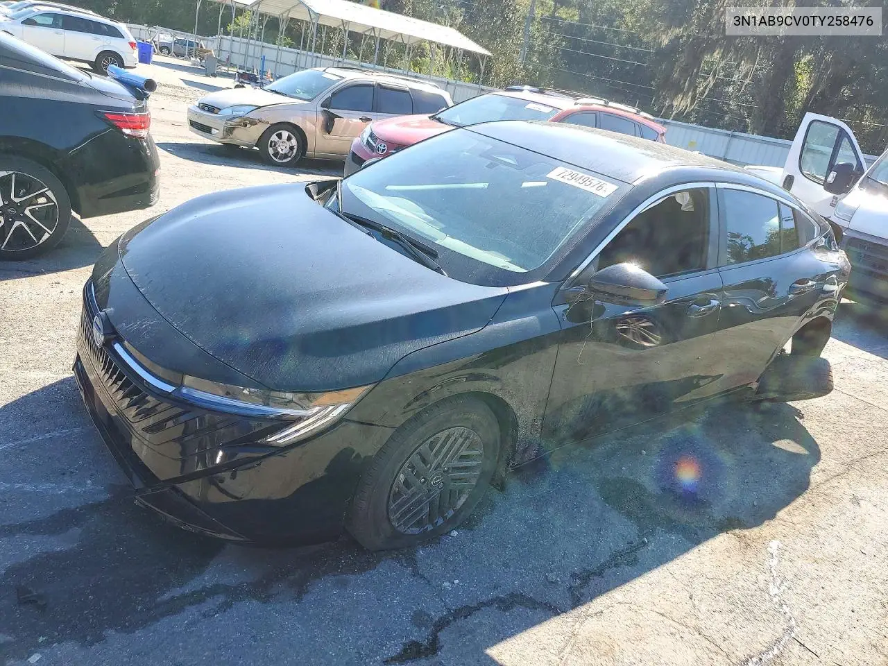 NISSAN SENTRA 2026, VIN 3N1AB9CV0TY258476