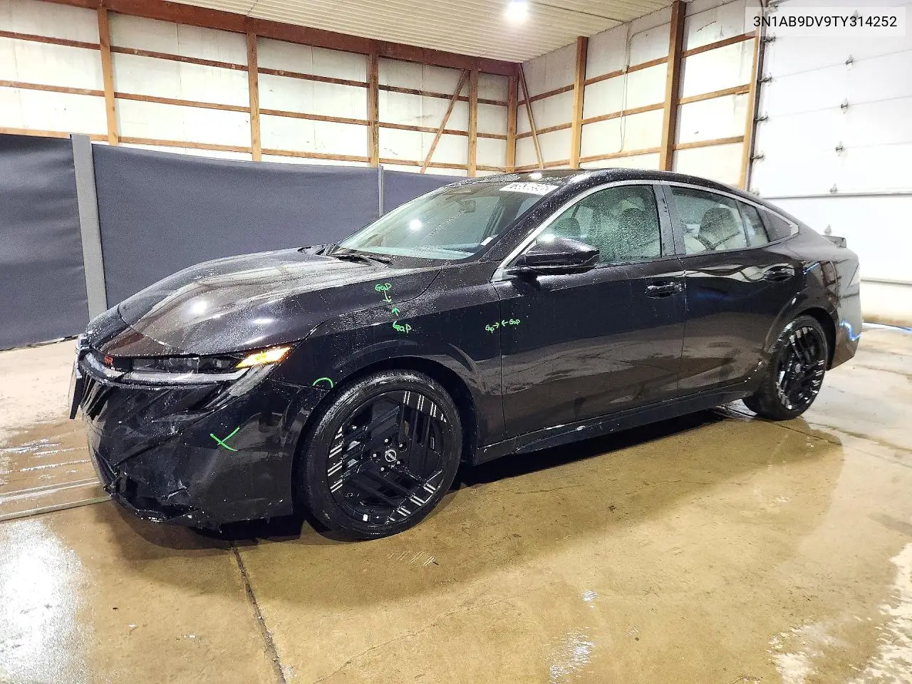 NISSAN SENTRA 2026, VIN 3N1AB9DV9TY314252