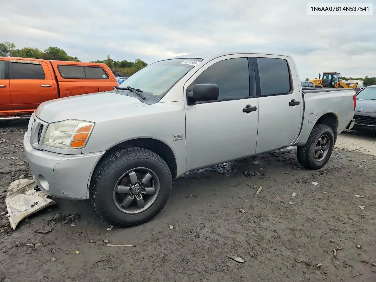NISSAN TITAN 2004, VIN 1N6AA07B14N537541