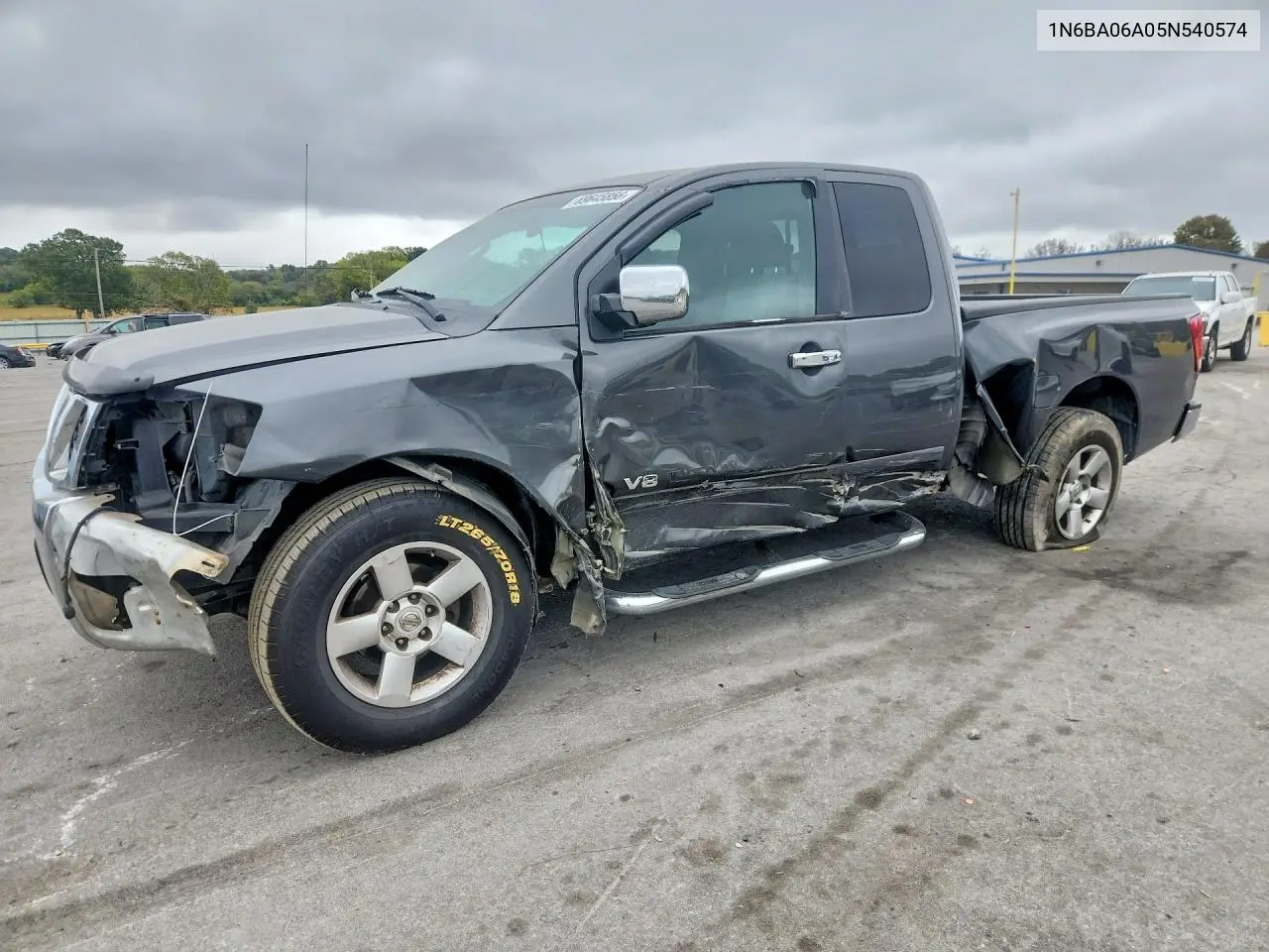 NISSAN TITAN 2005, VIN 1N6BA06A05N540574