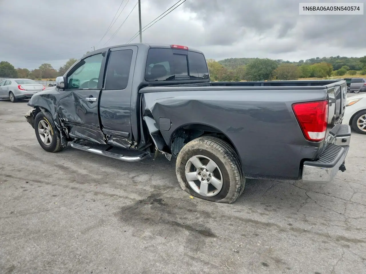 2005 NISSAN TITAN VIN 1N6BA06A05N540574 — фото 2